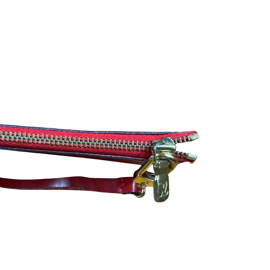 Louis Vuitton Epi Leather Pochette Red