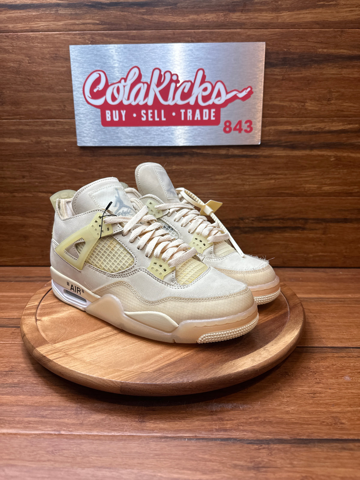 Jordan 4 Retro Off-White Sail (Women's)
