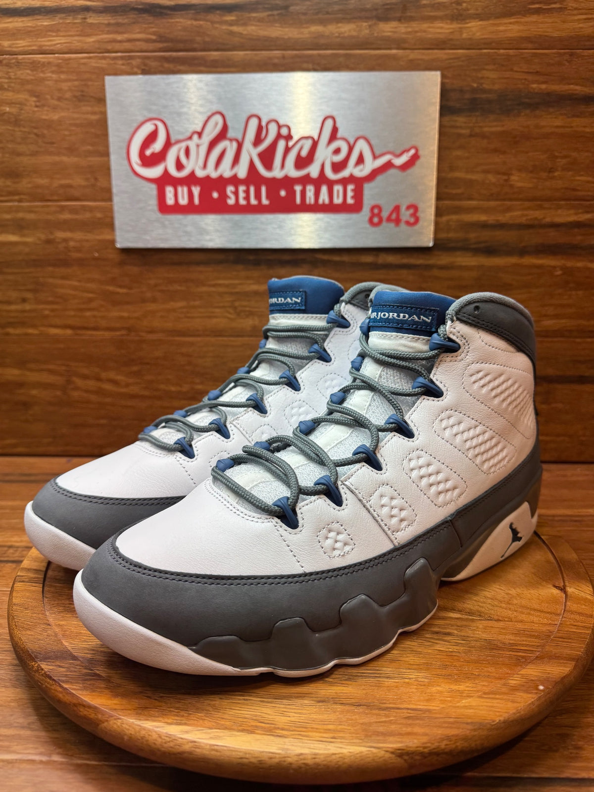 Jordan 9 Retro Flint Grey French Blue (2026)