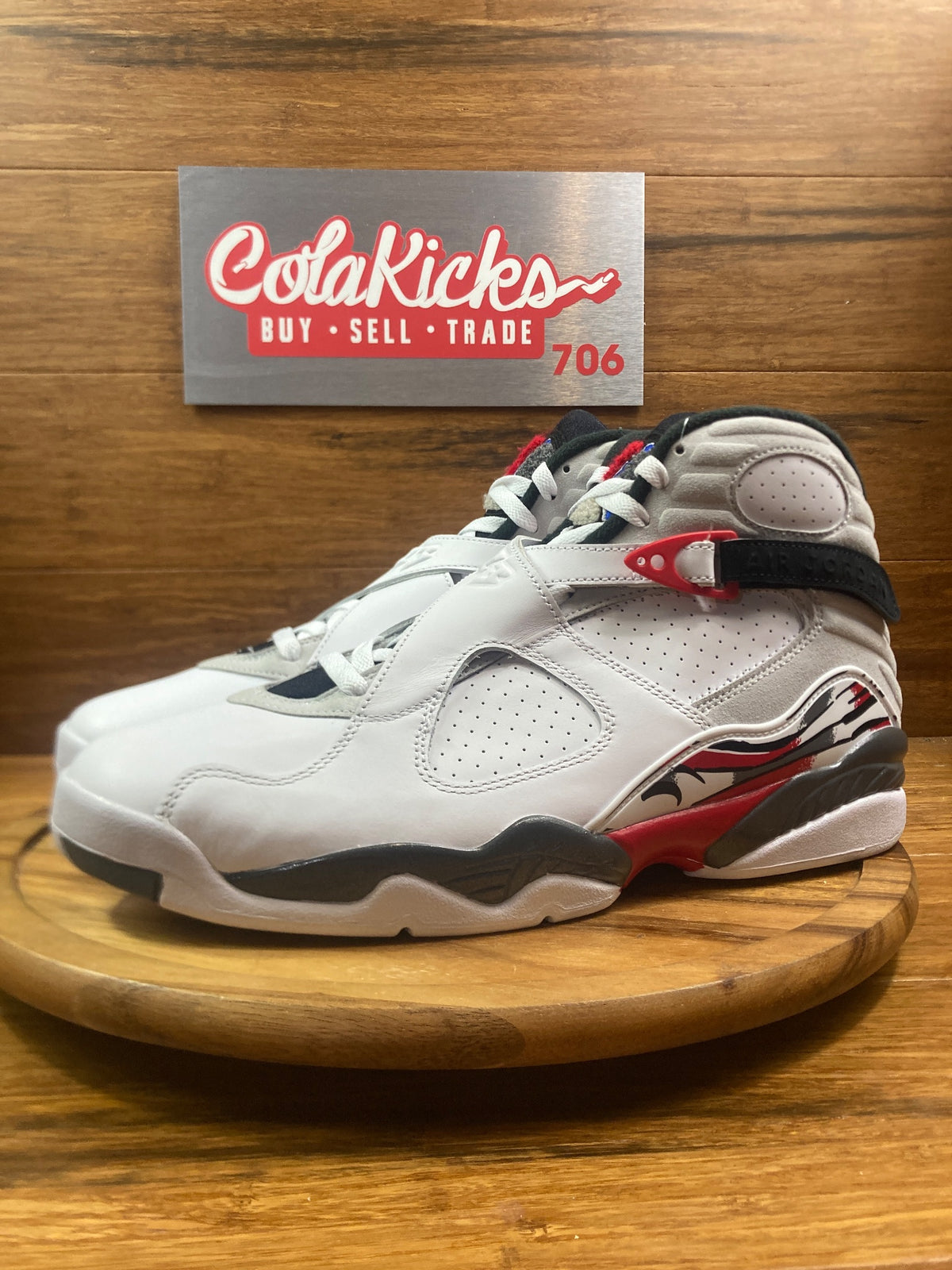 Jordan 8 Retro White True Red (2025)