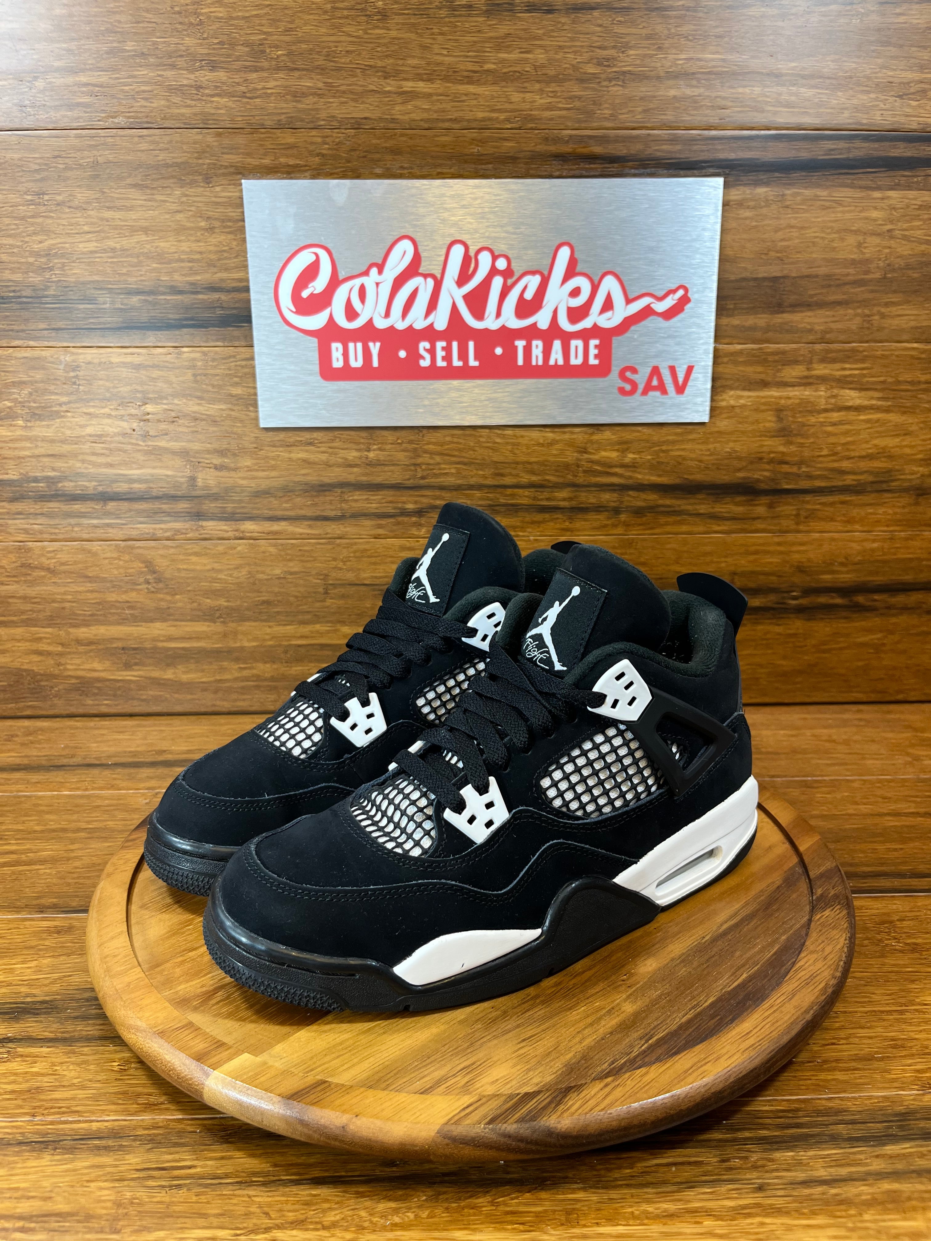 Jordan 4 Retro White Thunder (GS)