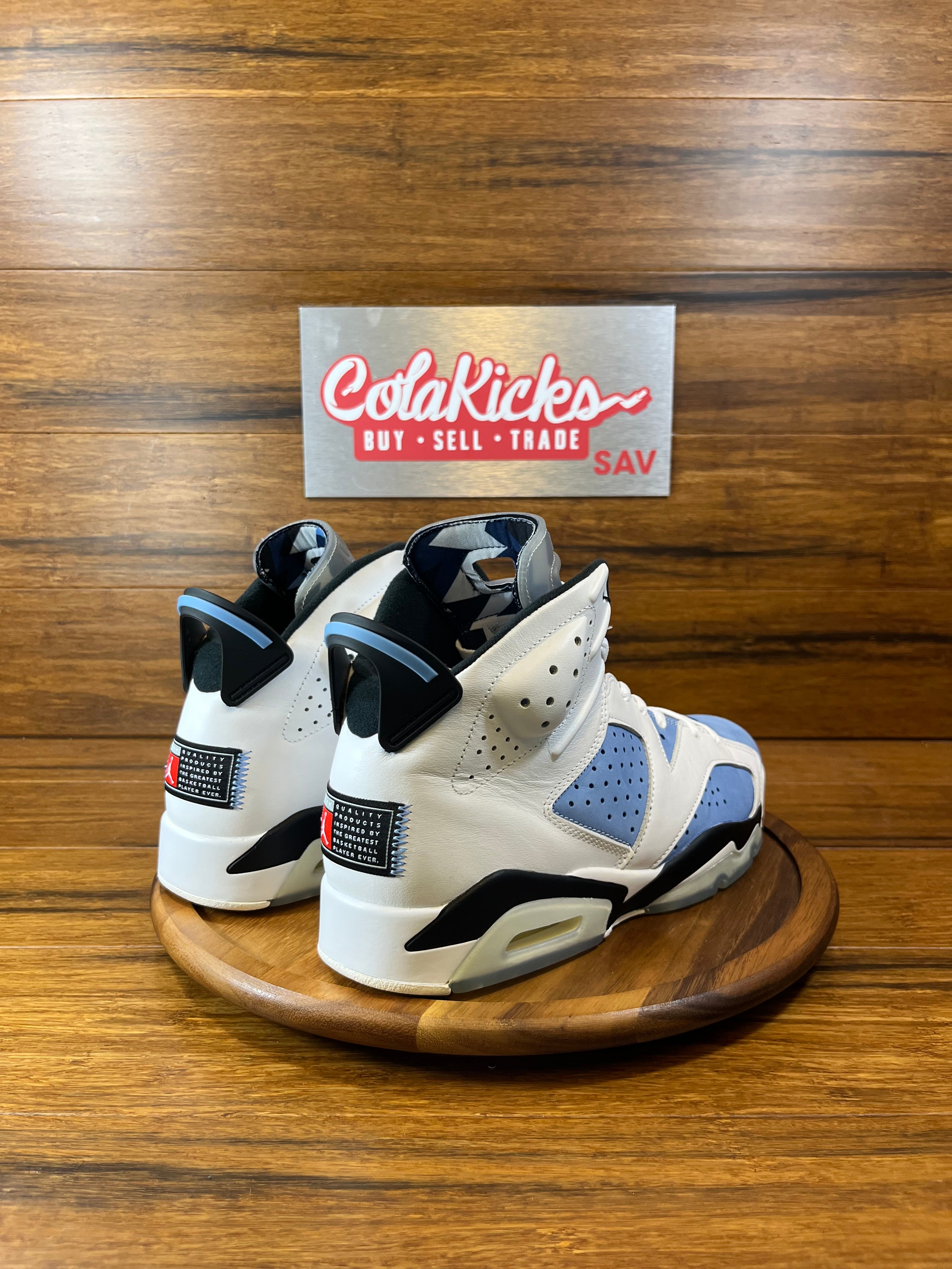 Jordan 6 Retro UNC White