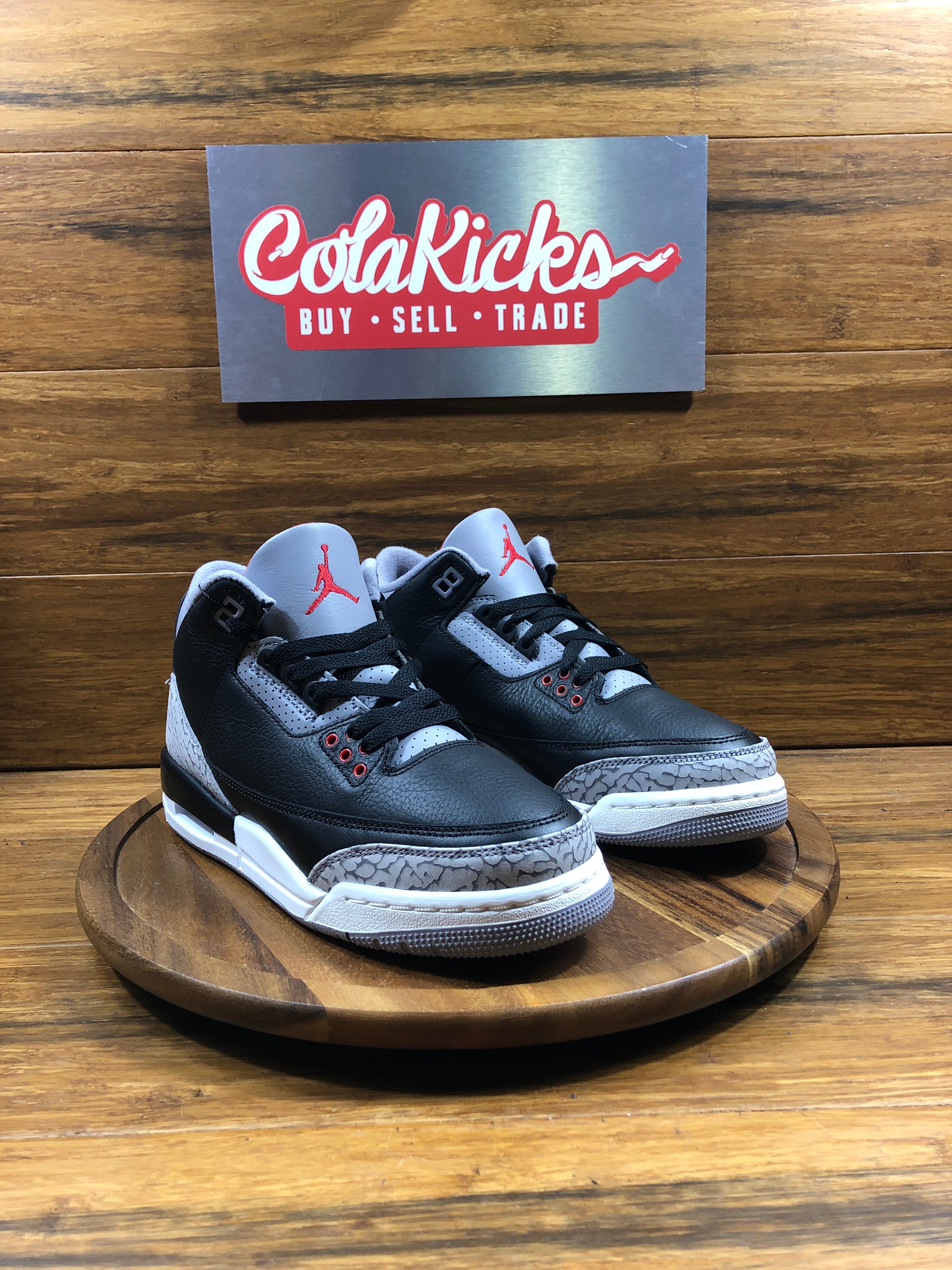 Jordan 3 Retro Black Cement (2024) (GS)