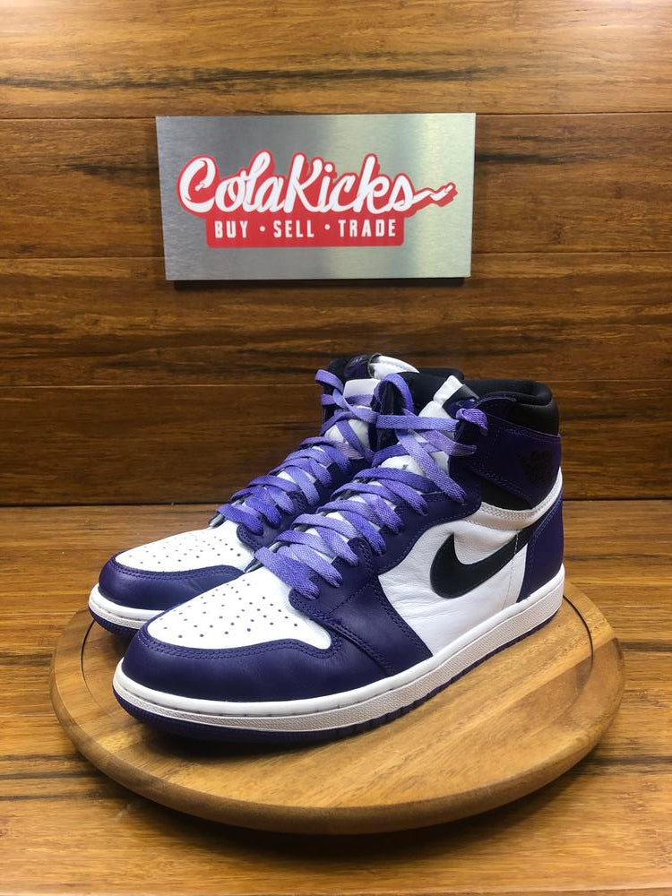 Jordan 1 Retro High Court Purple White