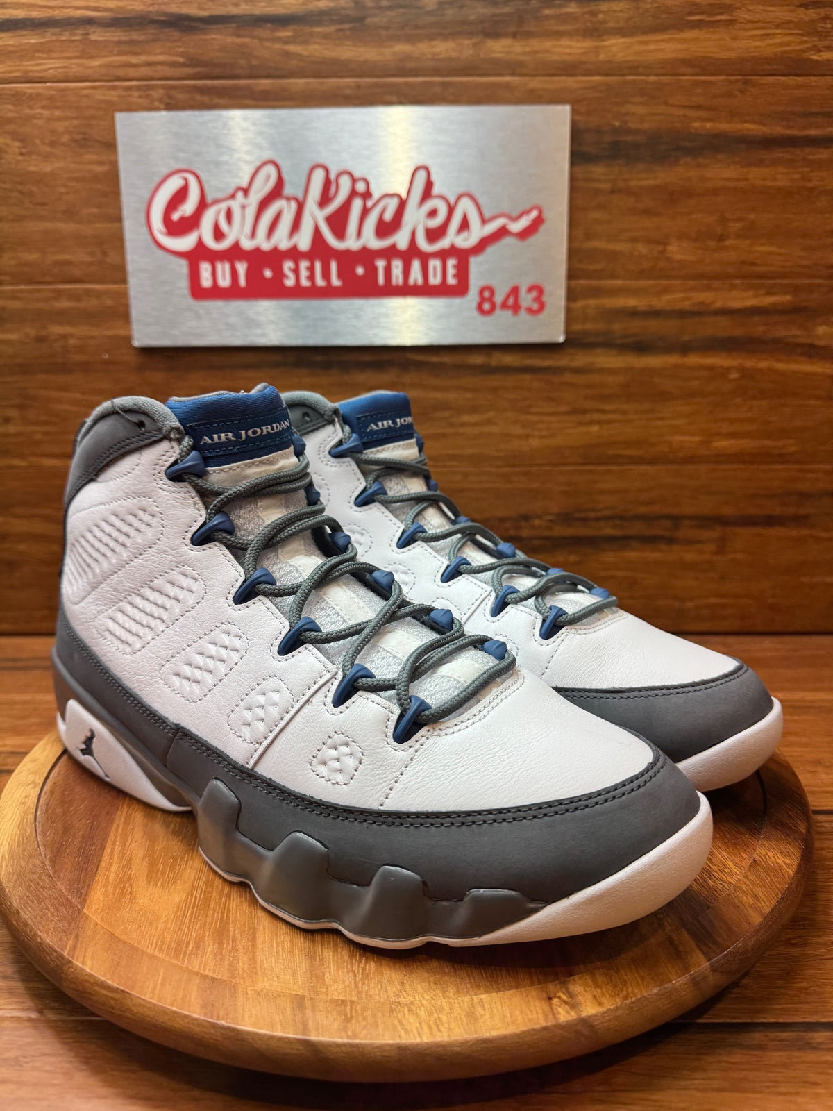 Jordan 9 Retro Flint Grey French Blue (2026)
