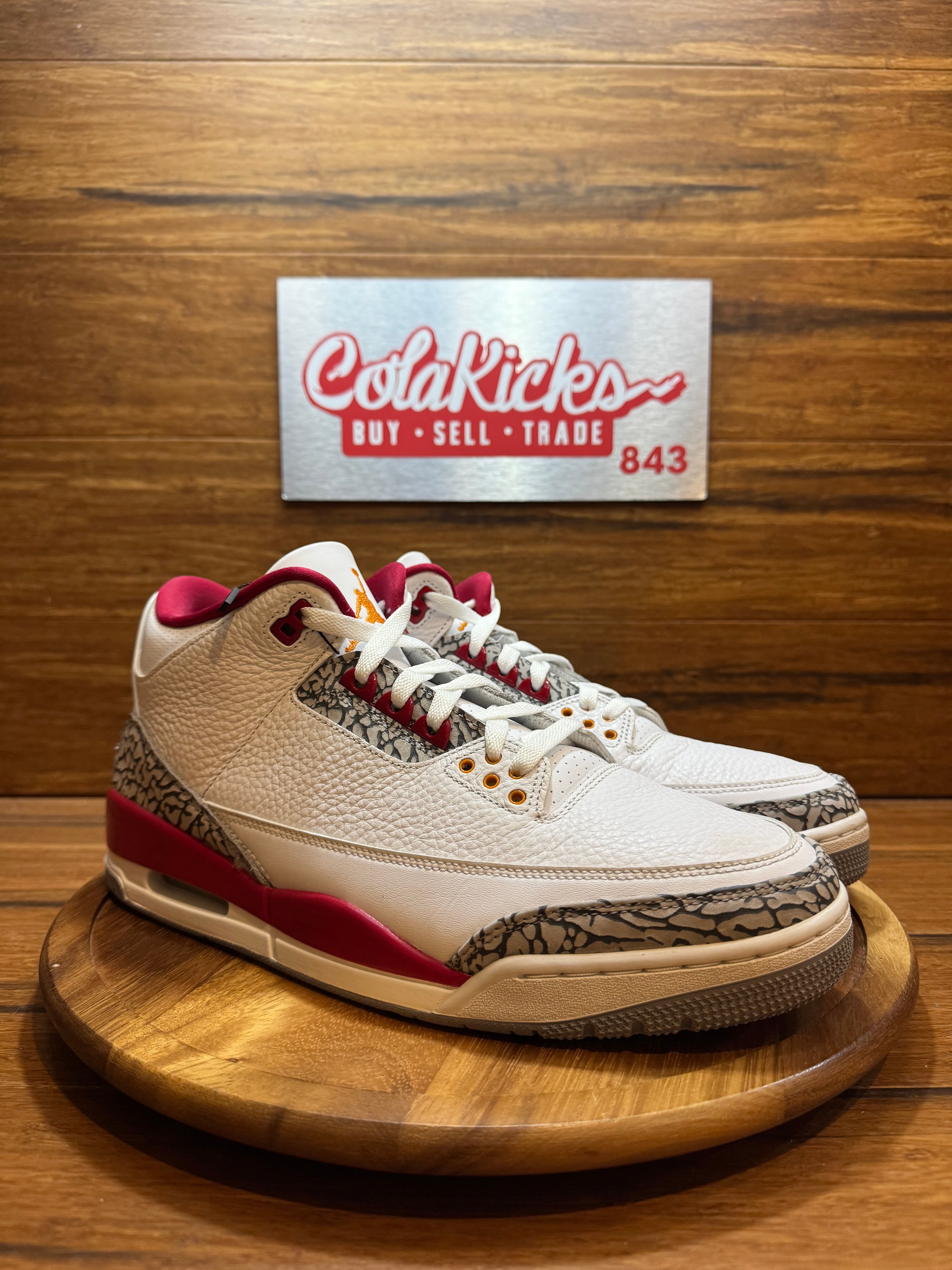 Jordan 3 Retro Cardinal Red