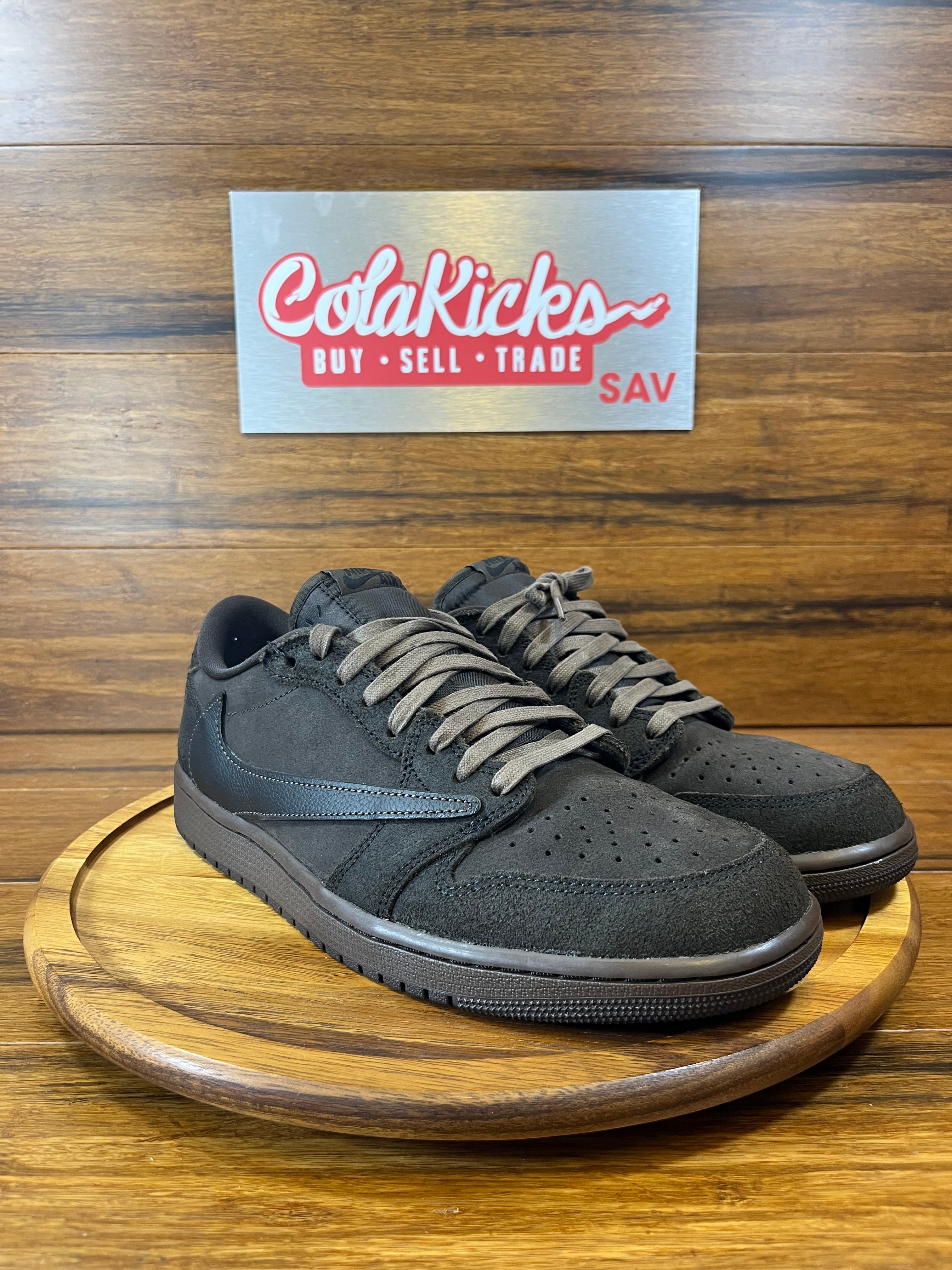Jordan 1 Retro Low OG SP Travis Scott Velvet Brown