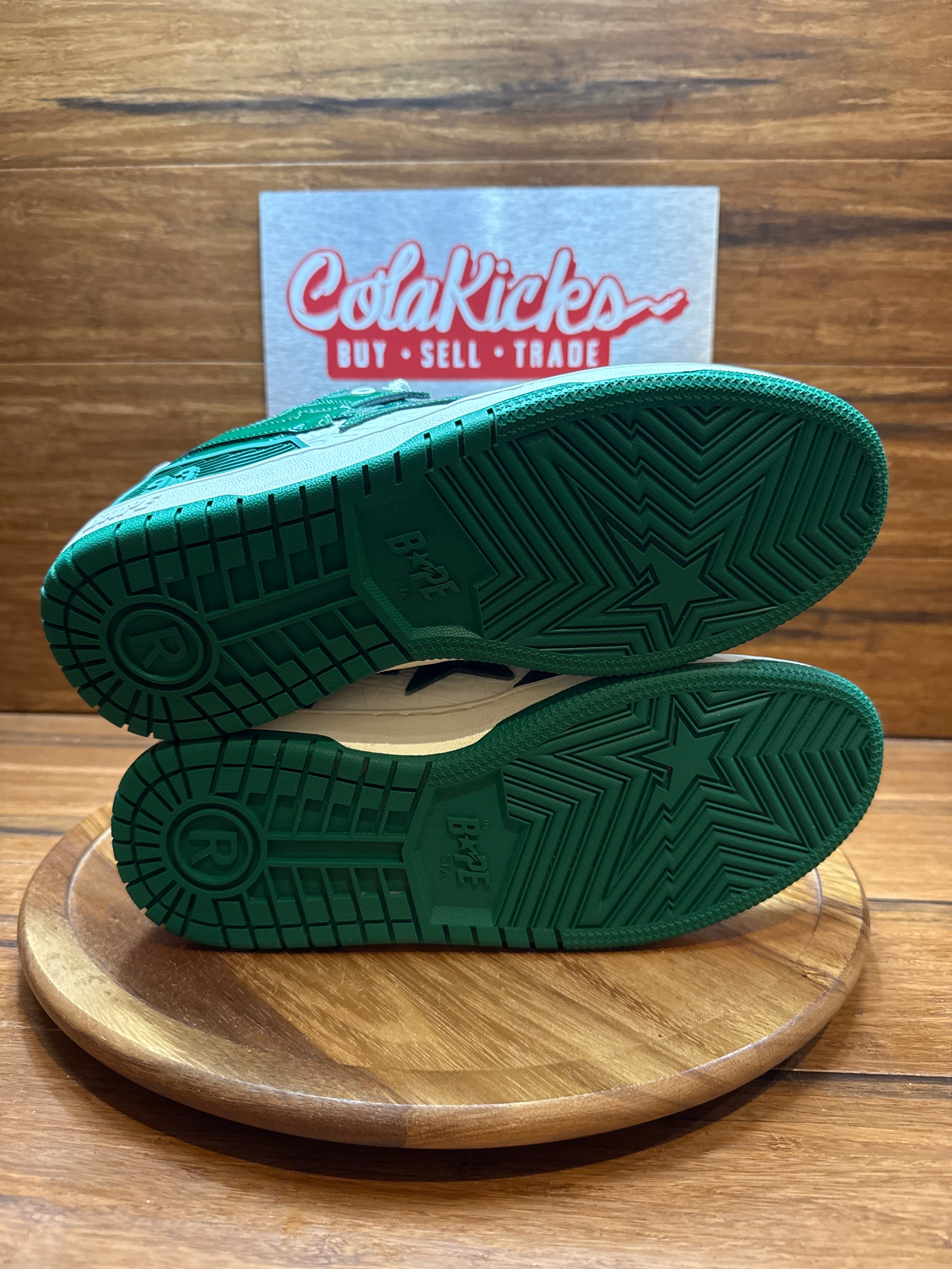 BAPE Sk8 Sta #1 Green/White