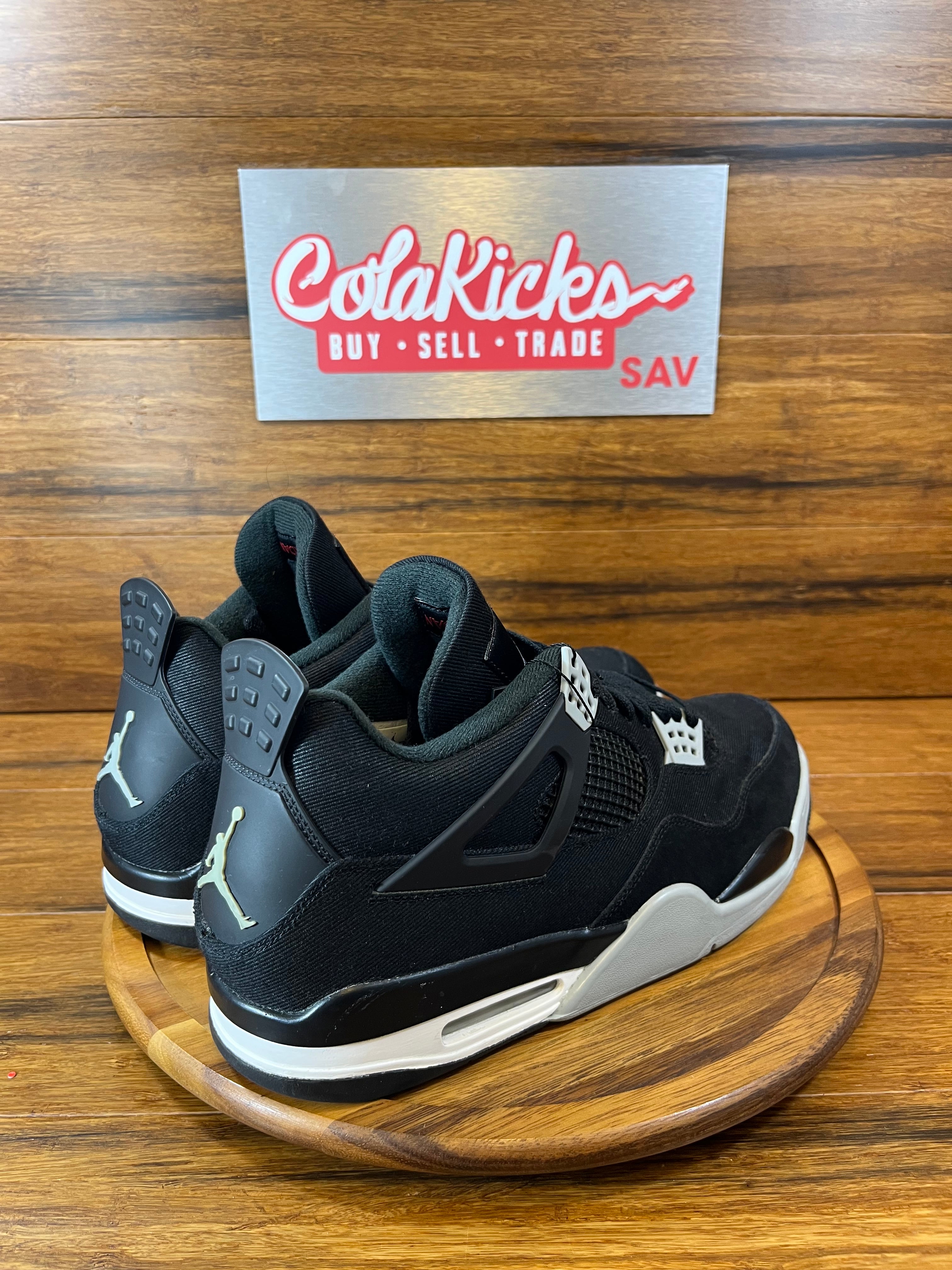 Jordan 4 Retro SE Black Canvas