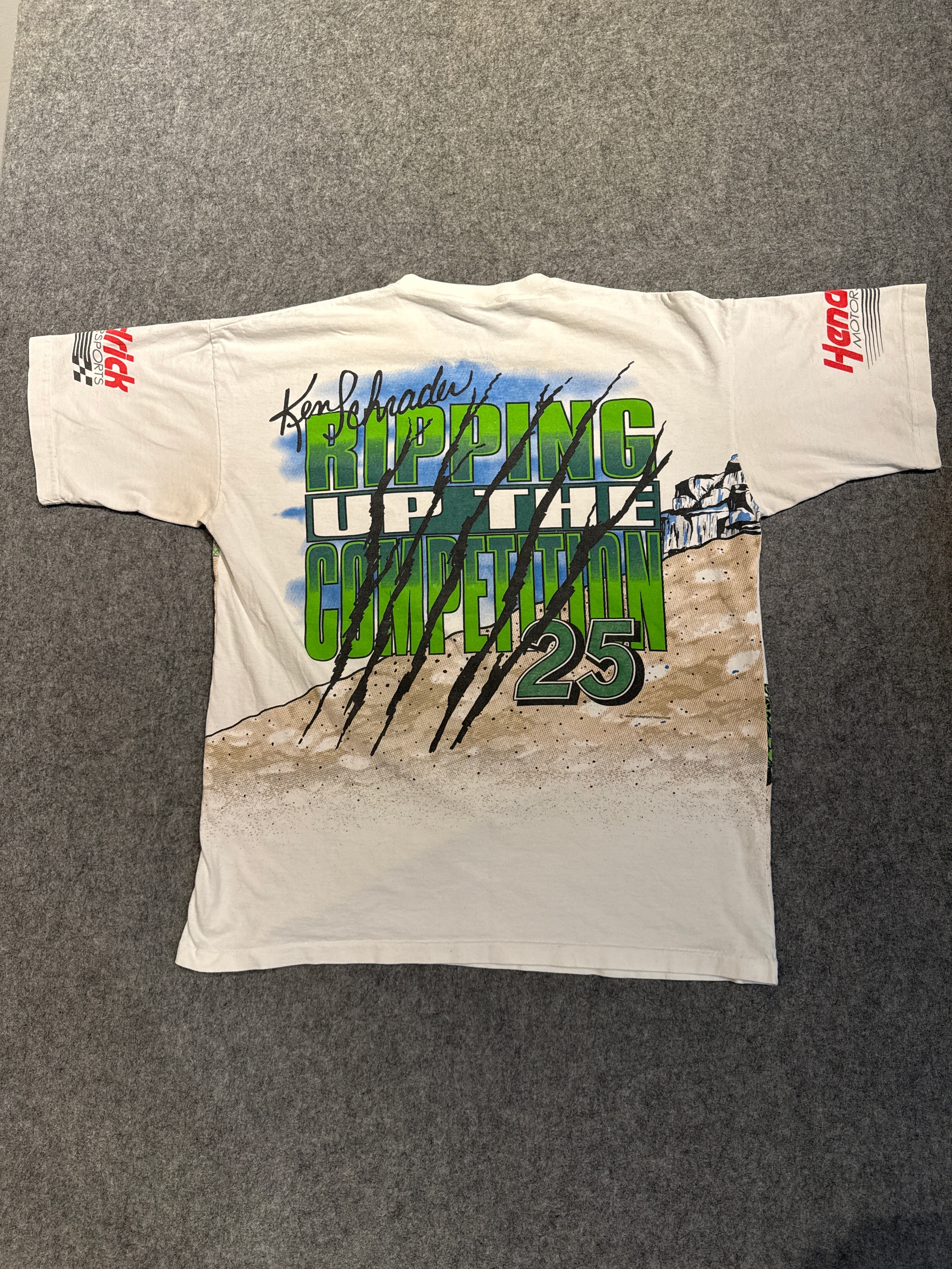 Vtg Ken Schrader AOP 25 Nascar Racing