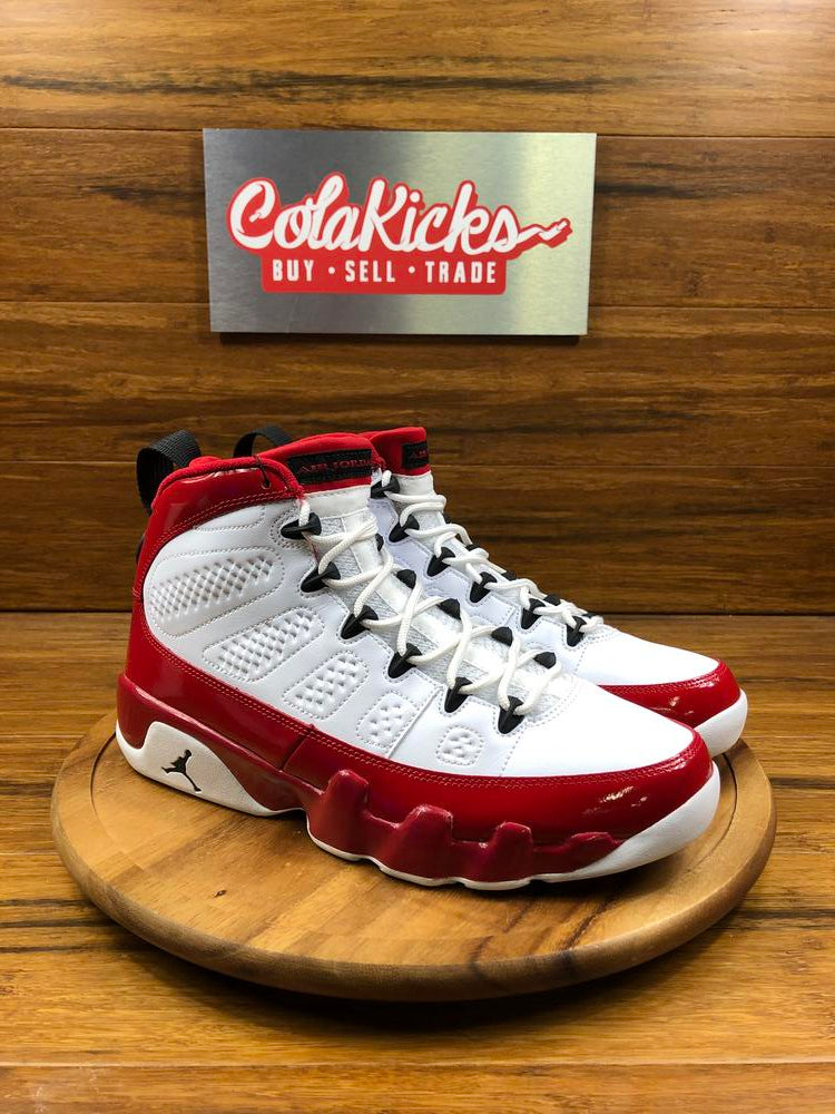 Jordan 9 Retro White Gym Red