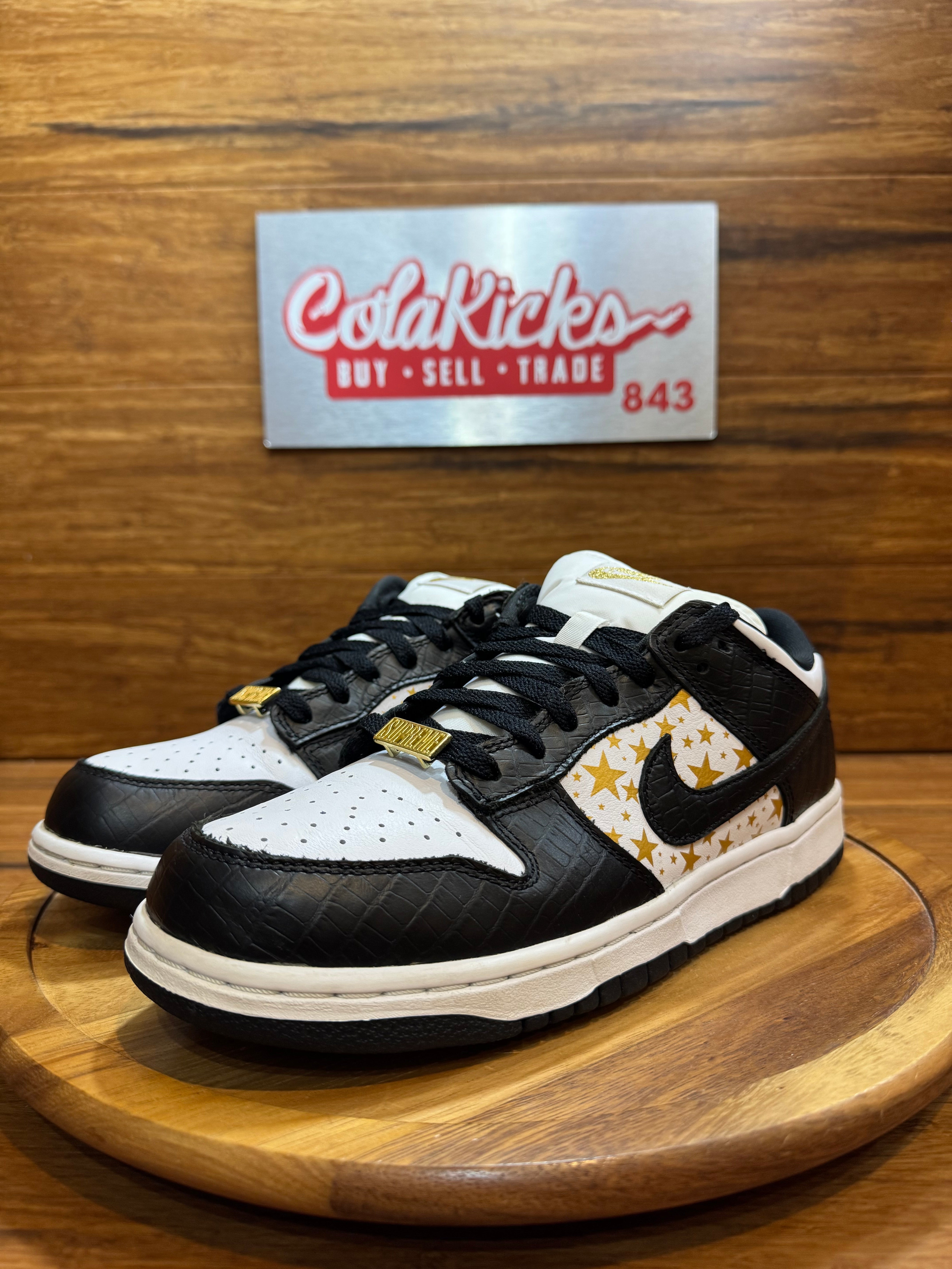 Nike SB Dunk Low Supreme Stars Black (2021)
