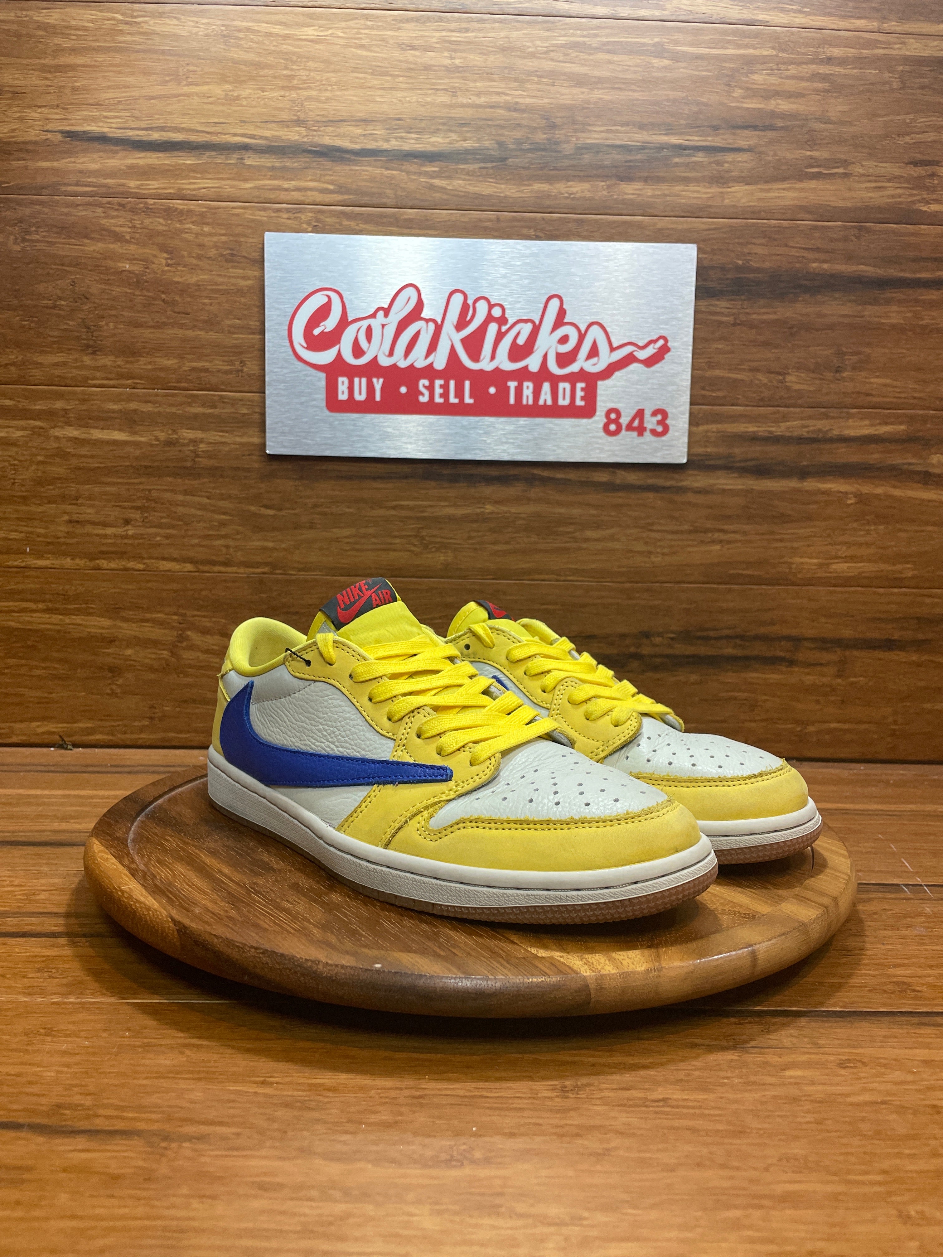 Jordan 1 Retro Low OG SP Travis Scott Canary (Women's)