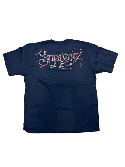 Supreme Tee Gems Navy