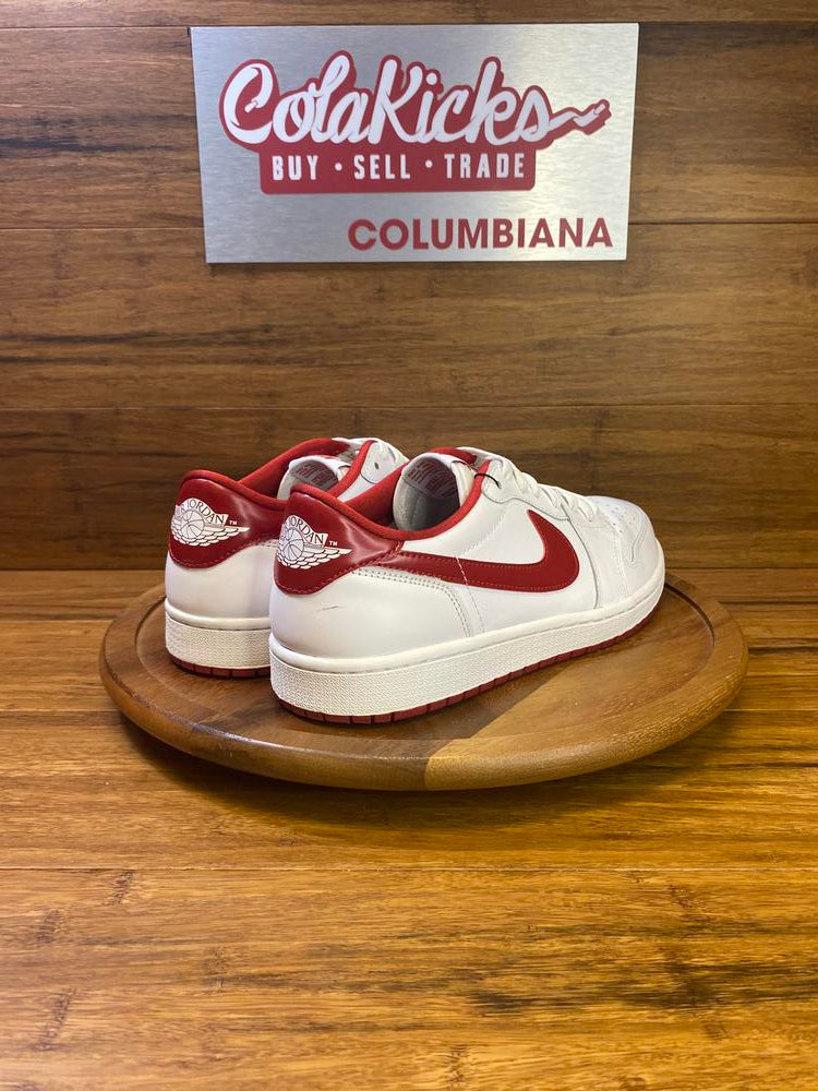 Jordan 1 Retro Low White Varsity Red