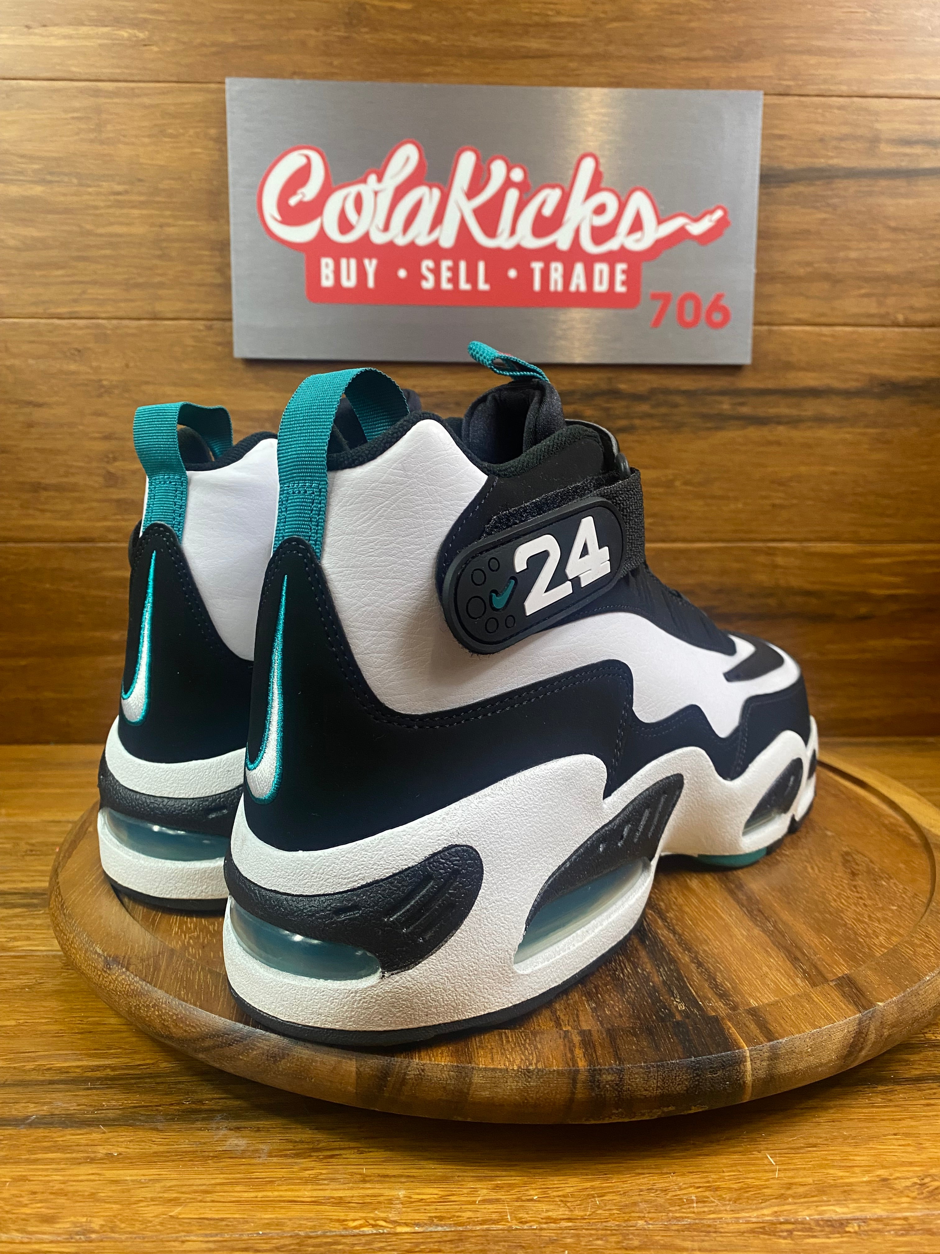 Nike Air Griffey Max 1 White Fresh Water Black
