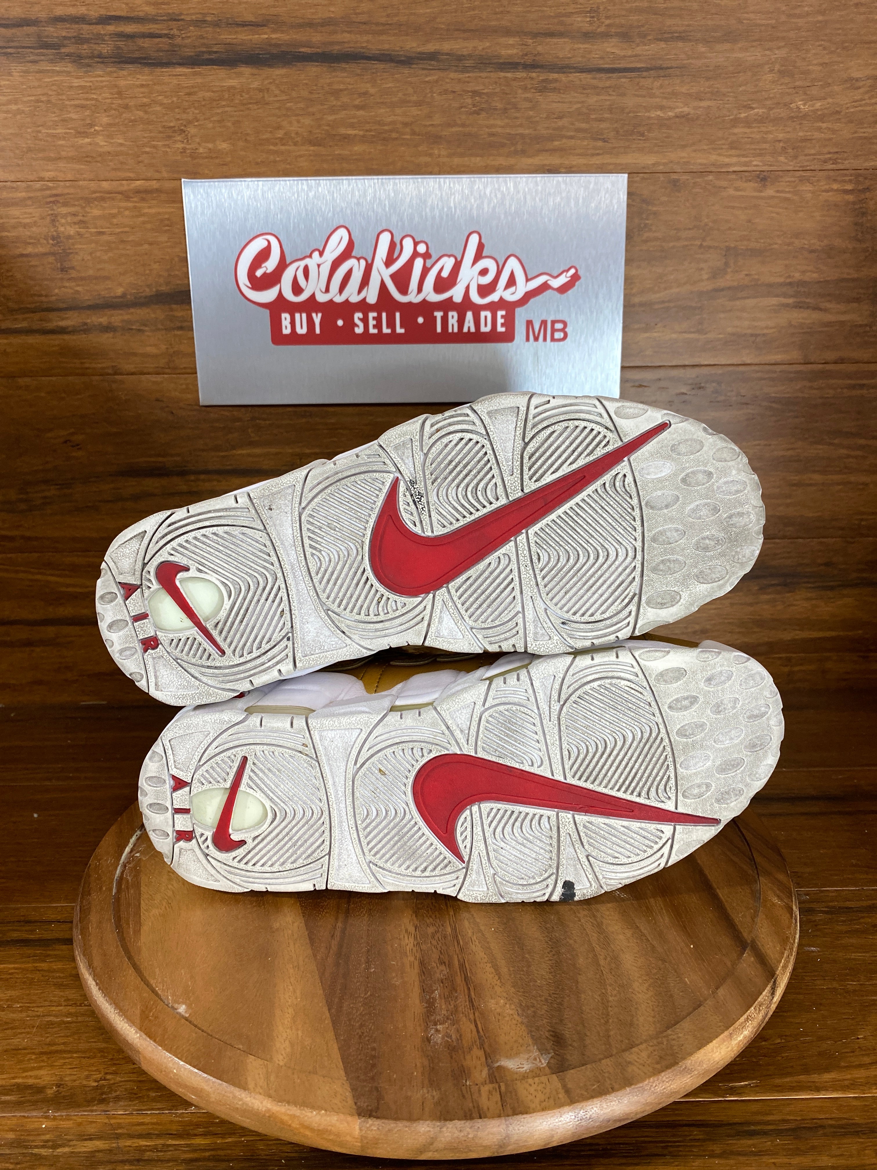 Nike Air More Uptempo Supreme Suptempo Gold