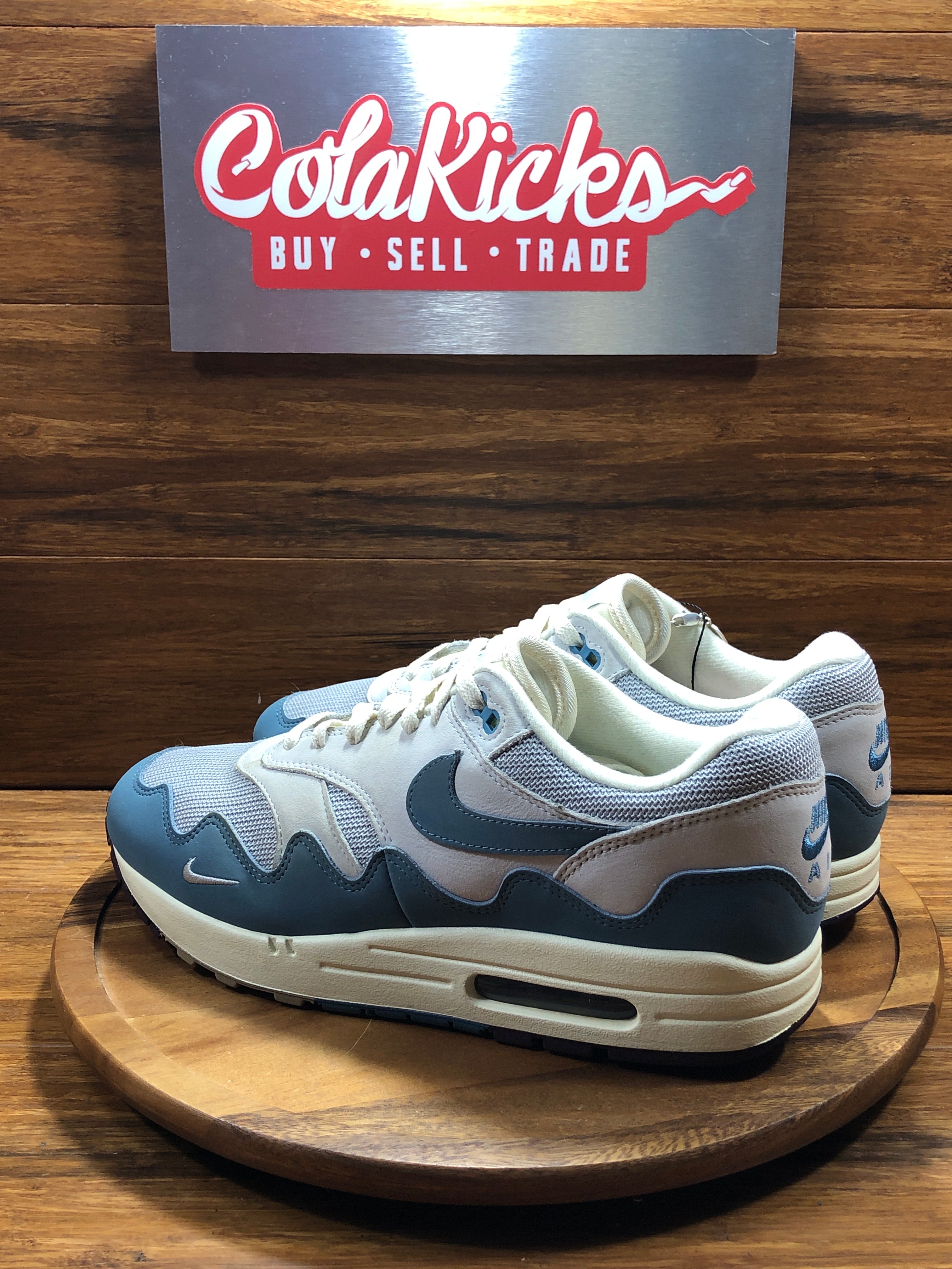 Nike Air Max 1 Patta Waves Noise Aqua (with Bracelet)