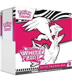 2026 Pokémon Mega Evolution White Flare Elite Trainer Box Wax Set