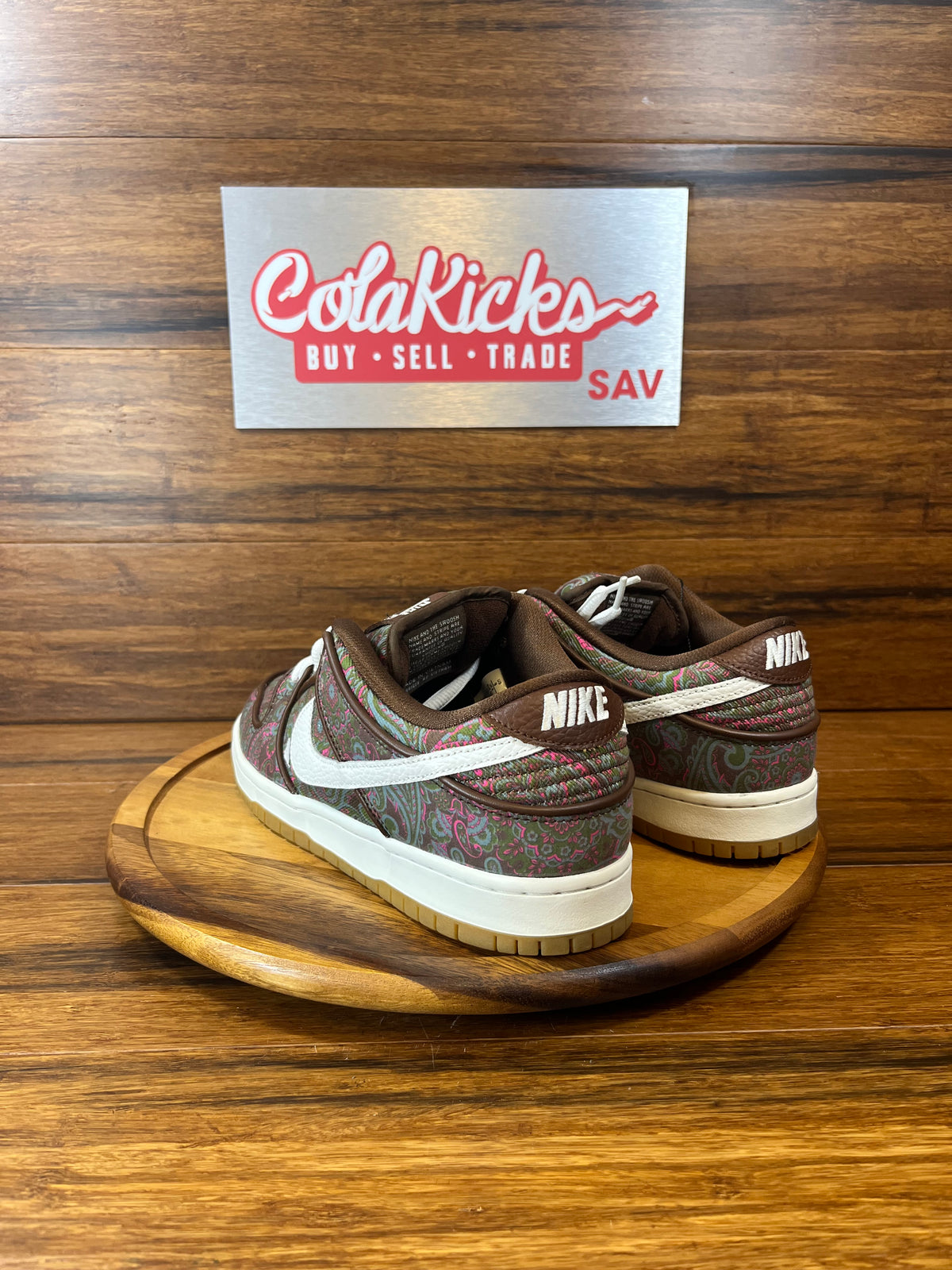 Nike SB Dunk Low Pro Paisley Brown