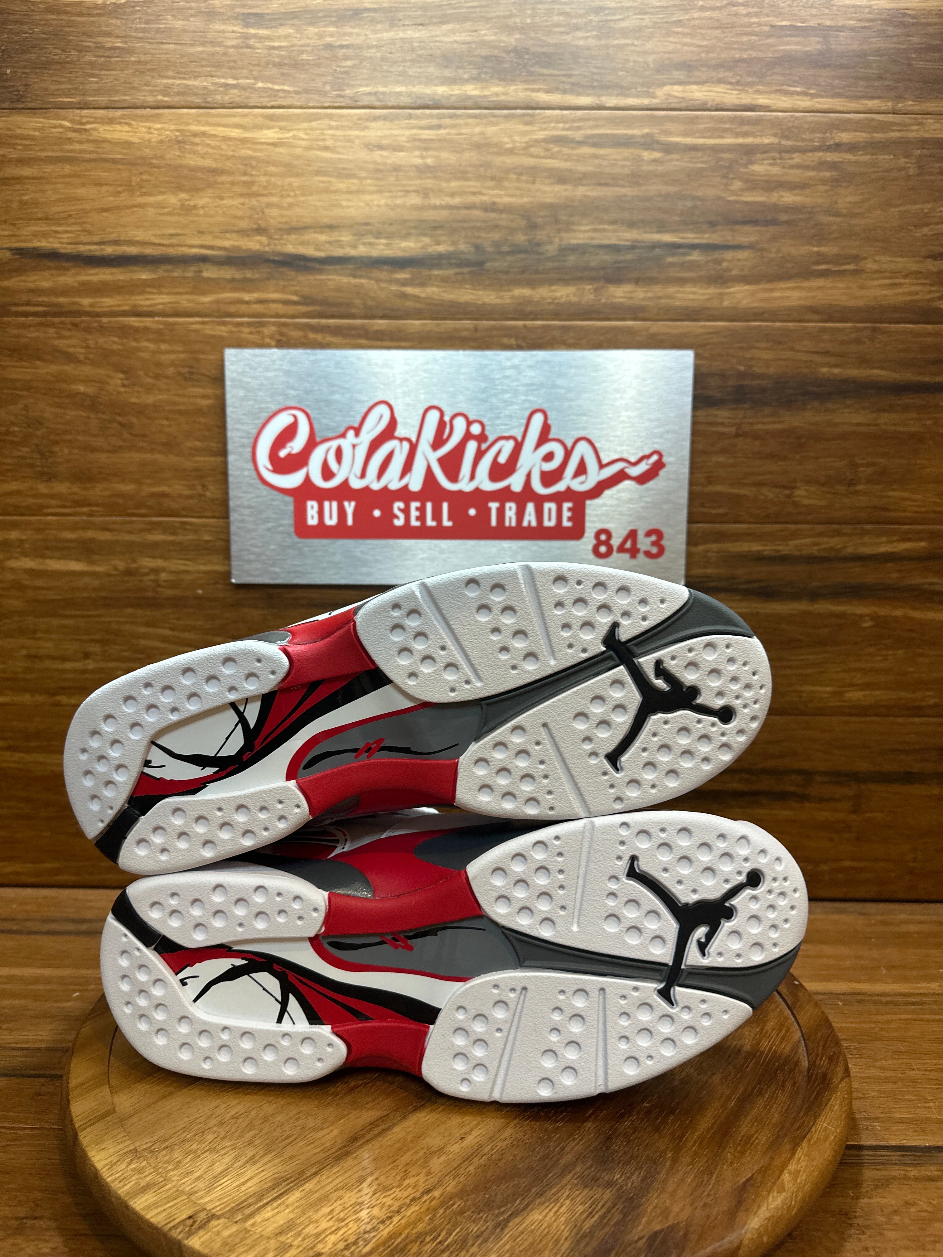 Jordan 8 Retro White True Red (2025)