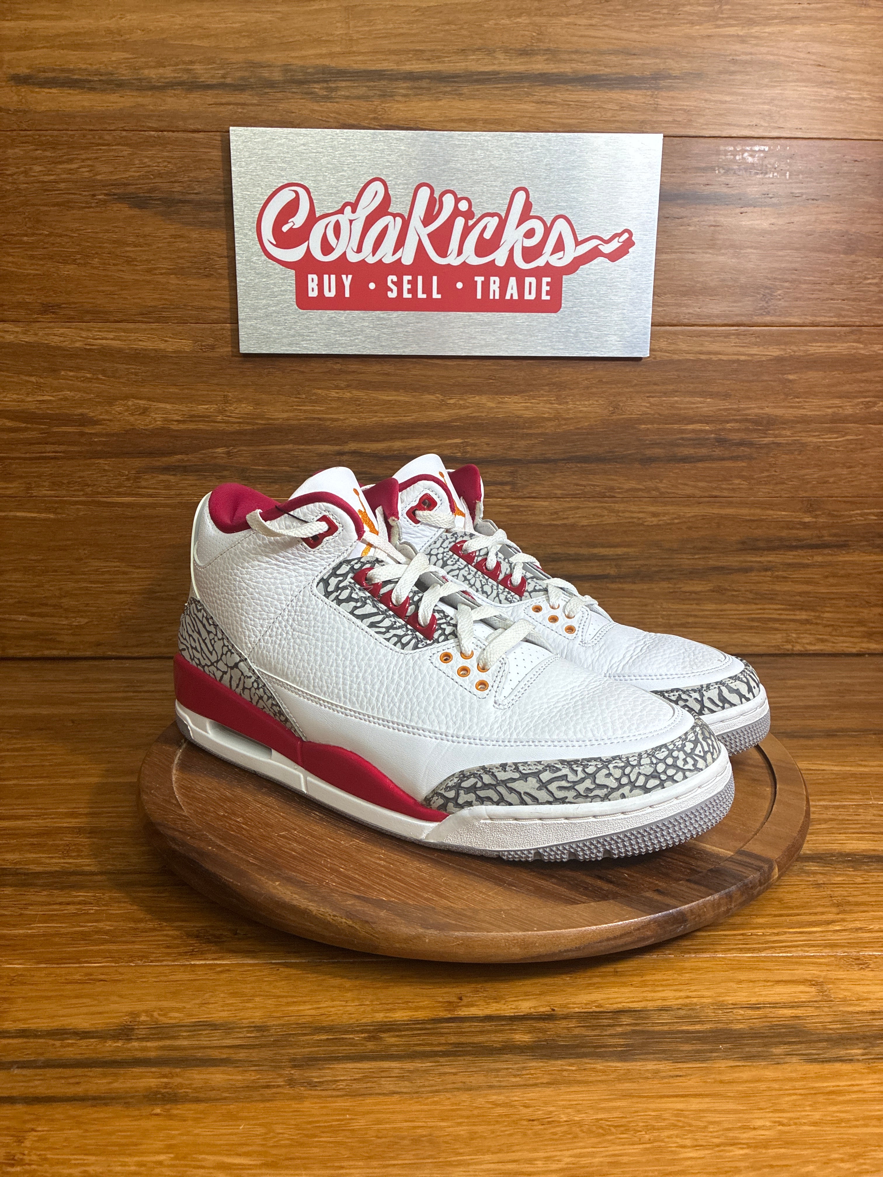 Jordan 3 Retro Cardinal Red