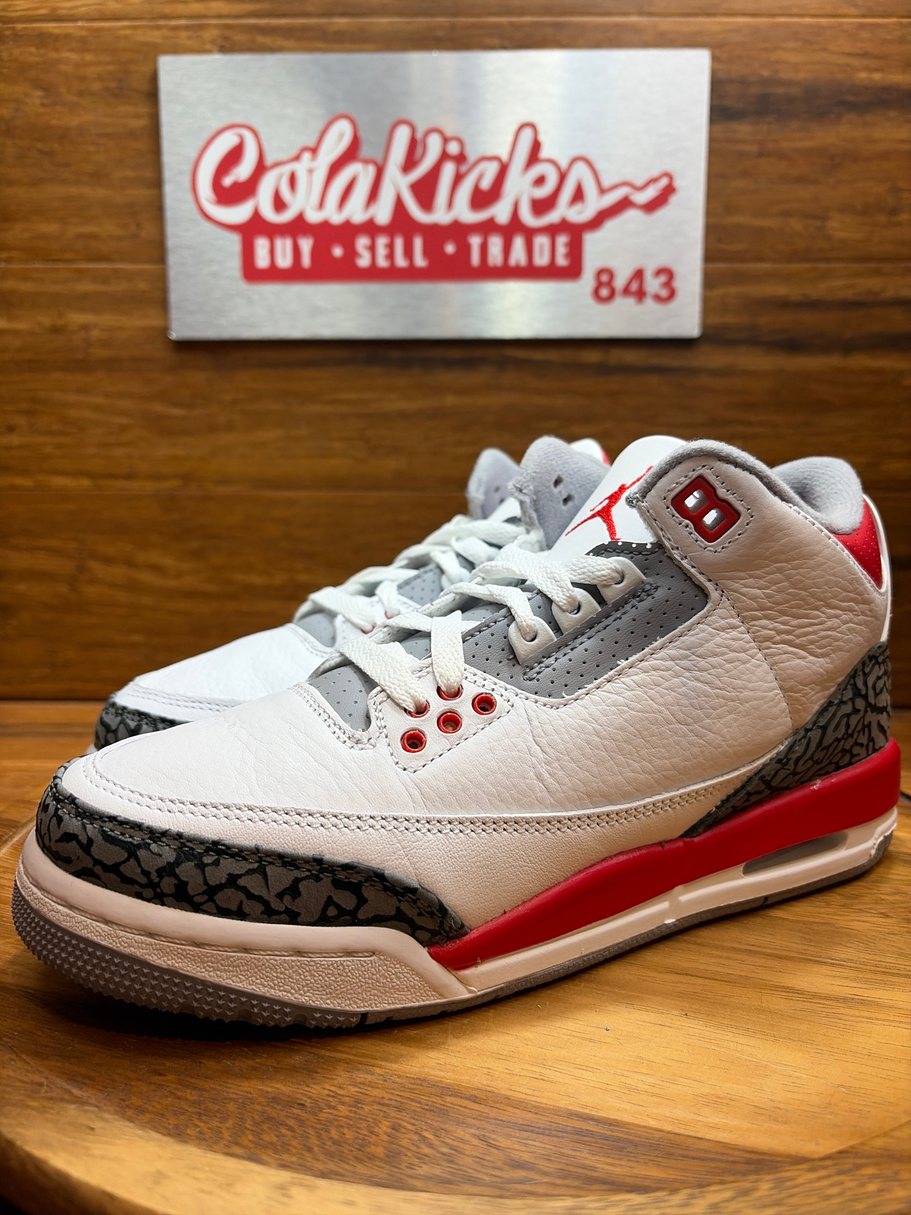 Jordan 3 Retro Fire Red (2022) (GS)
