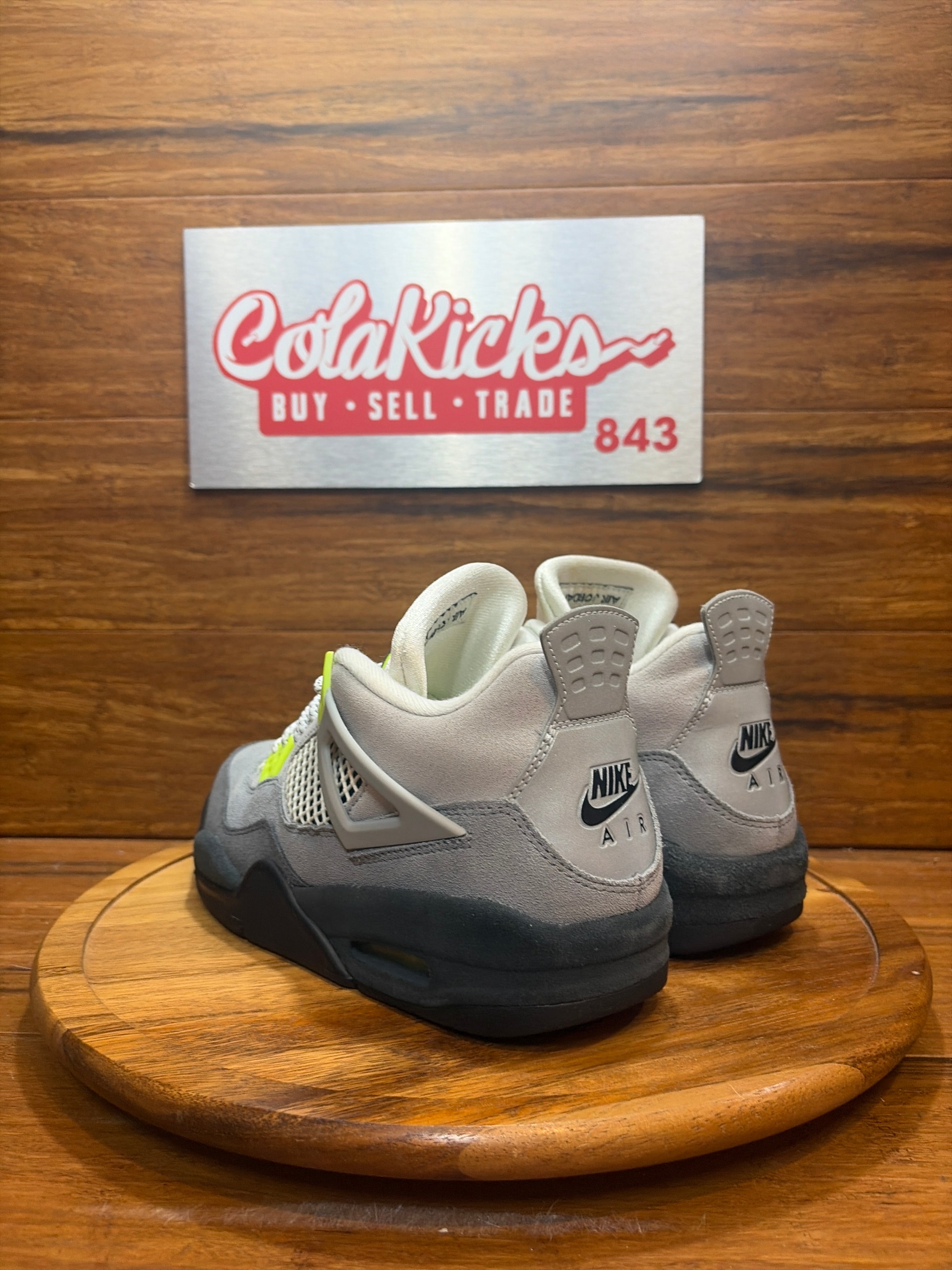 Jordan 4 Retro SE 95 Neon (GS)