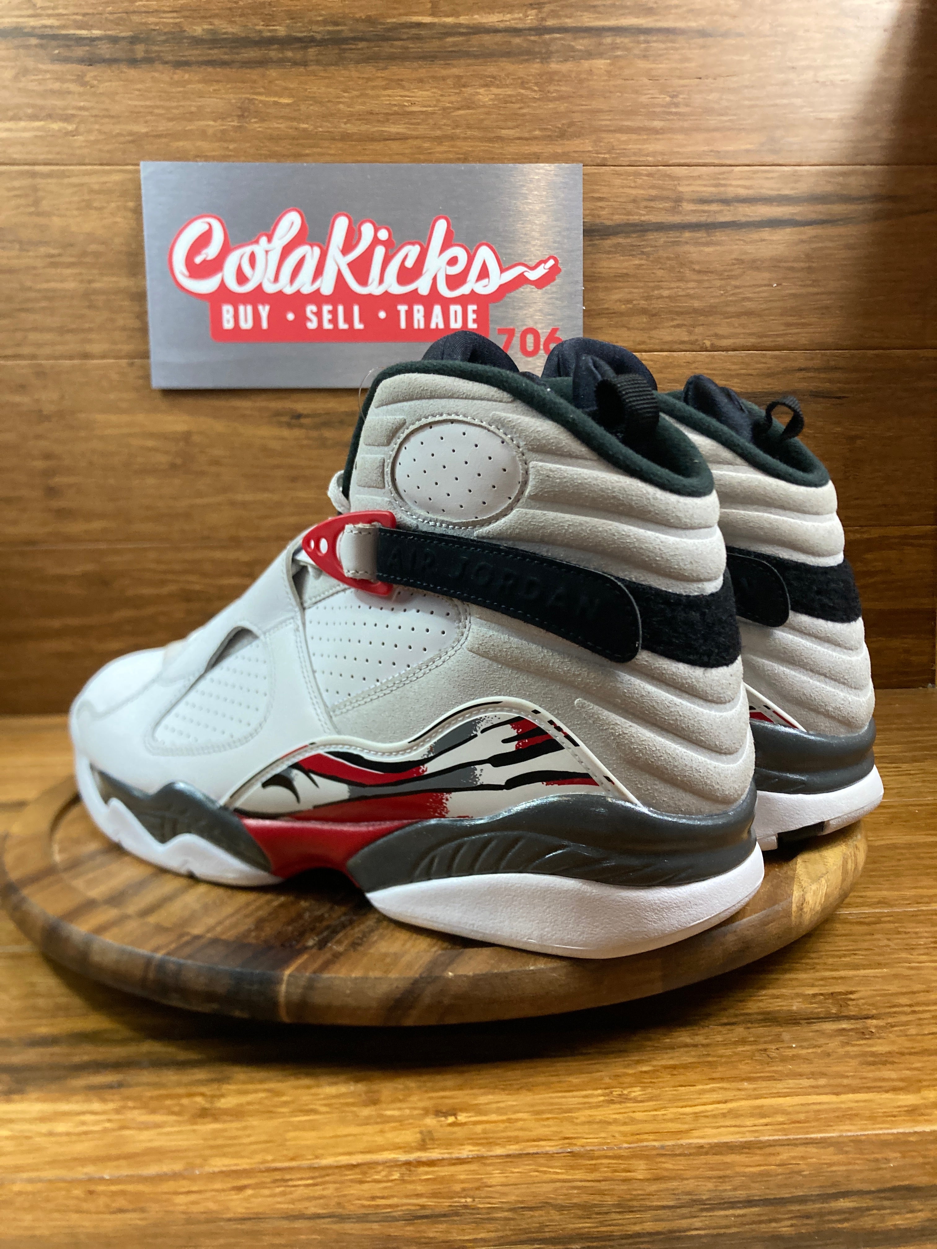Jordan 8 Retro White True Red (2025)