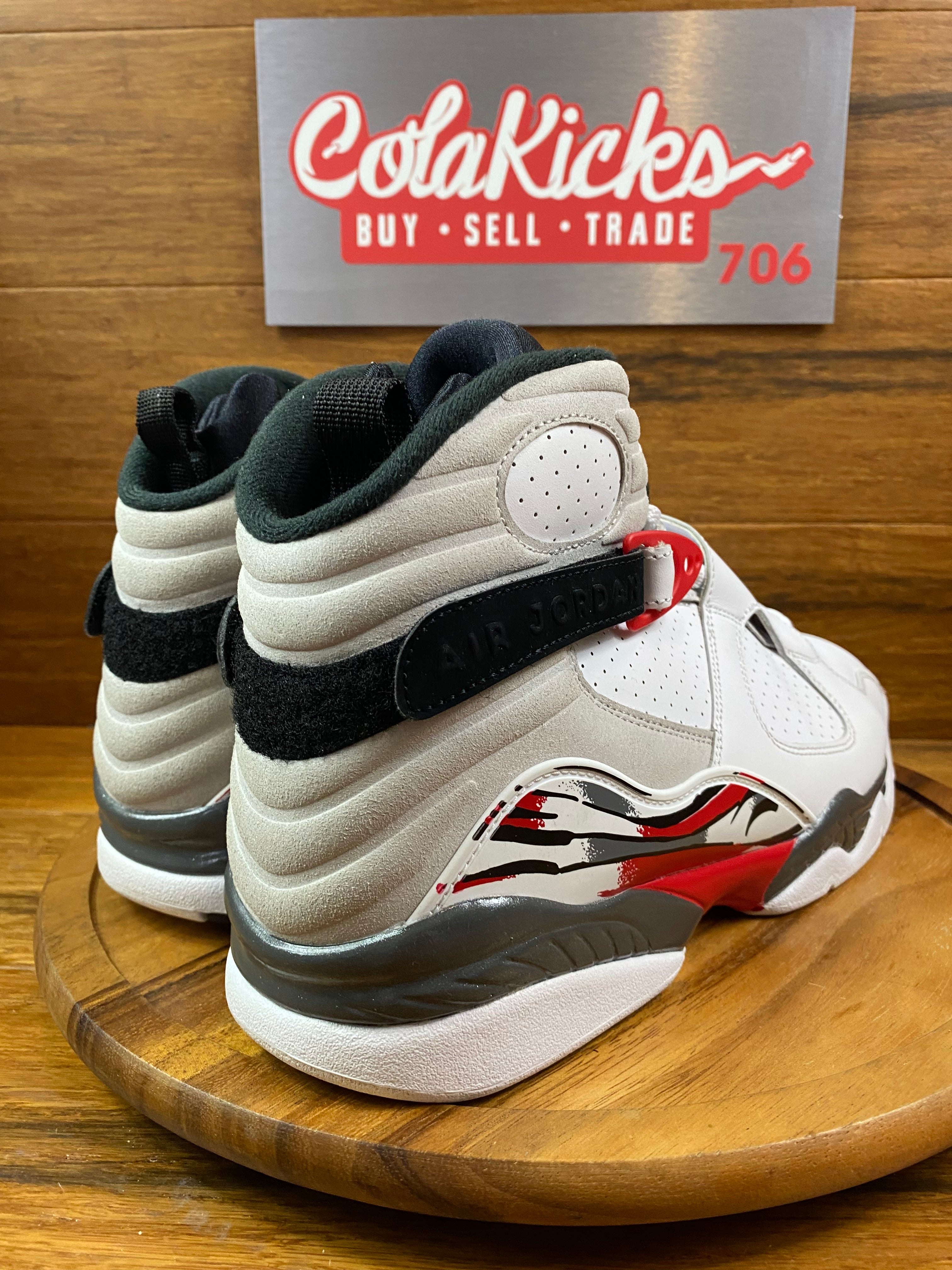 Jordan 8 Retro White True Red (2025)
