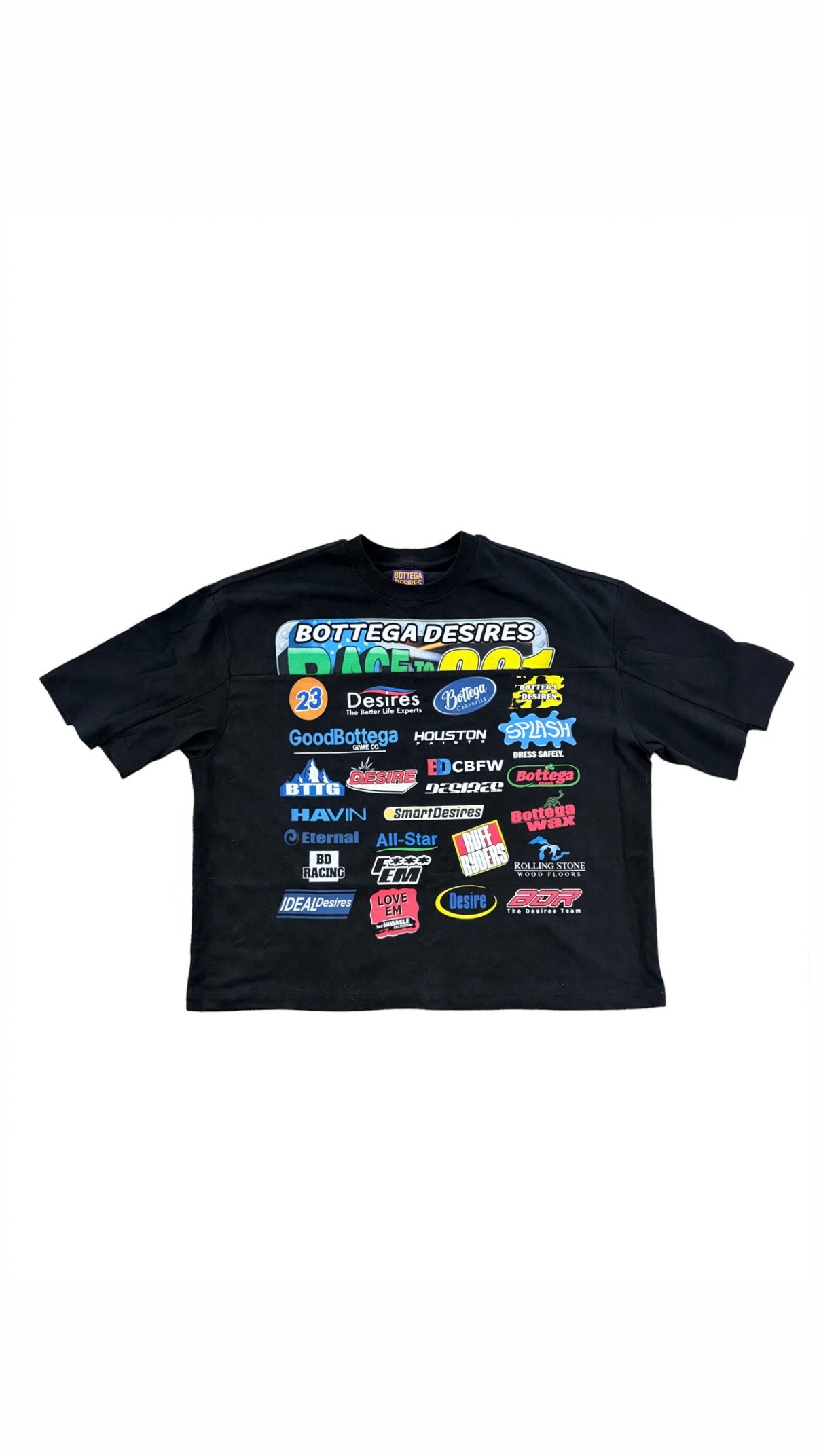 Bottega Desires Race to Desires T-Shirt Black