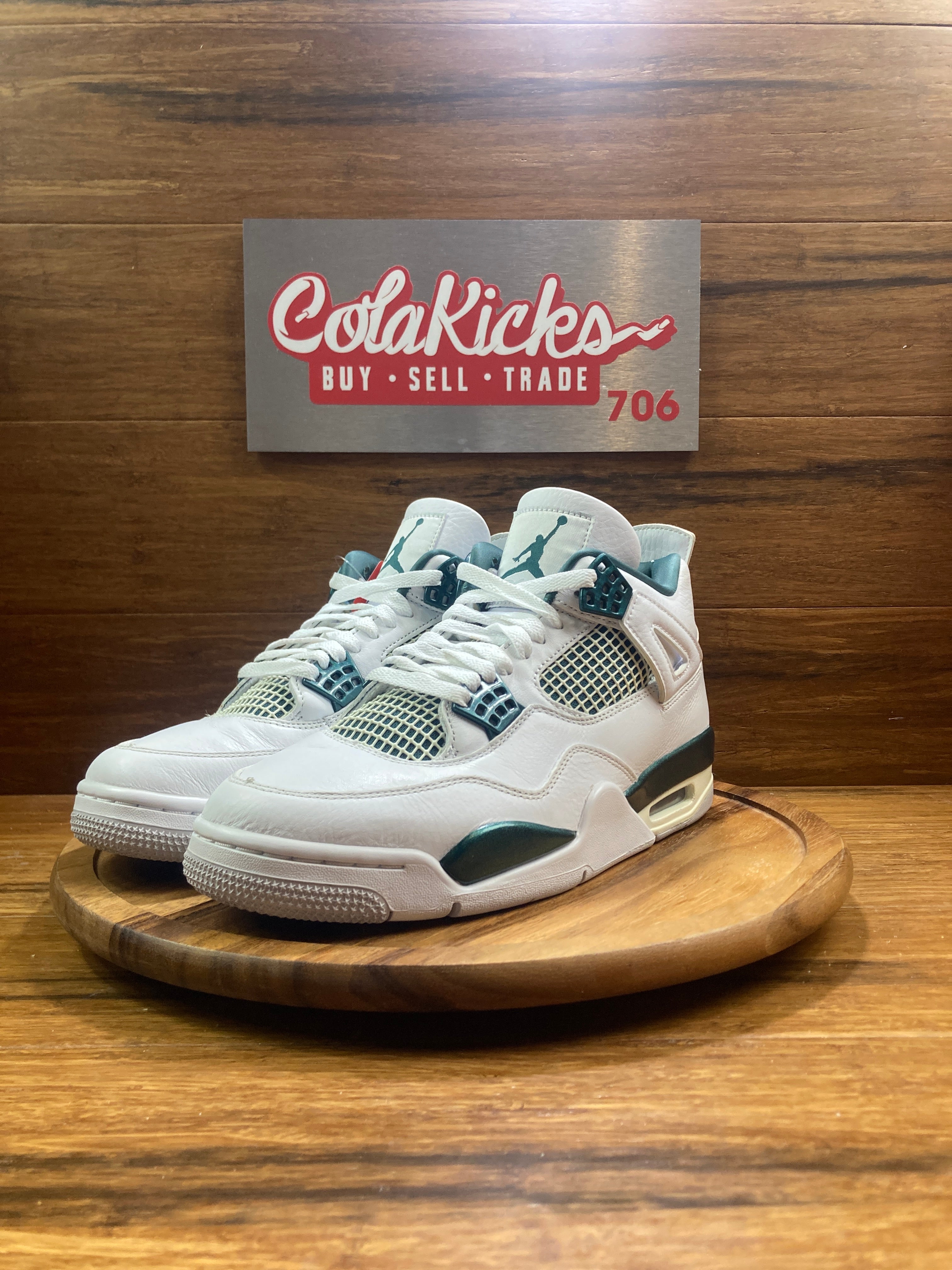Jordan 4 Retro Oxidized Green