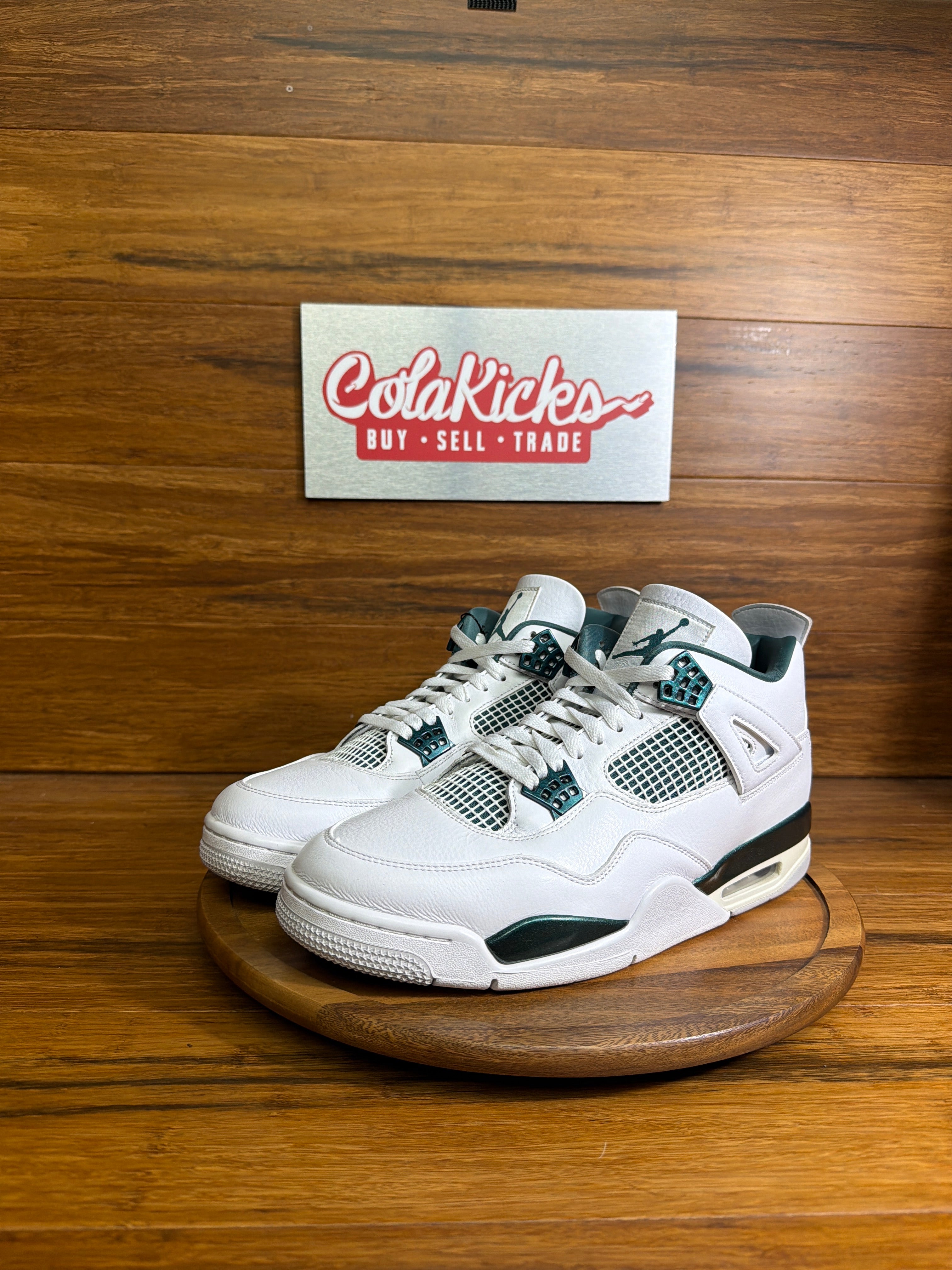 Jordan 4 Retro Oxidized Green