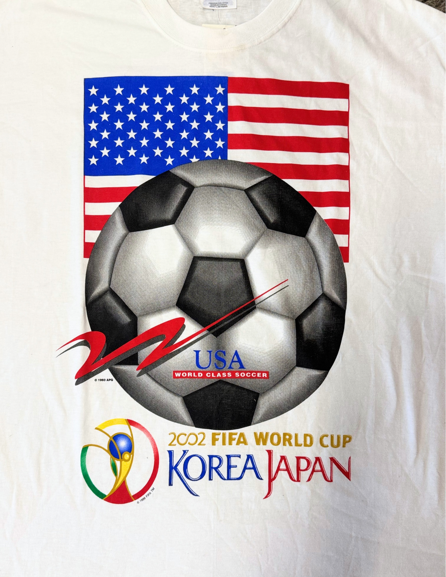 USA 2002 World Cup Tee Type 2