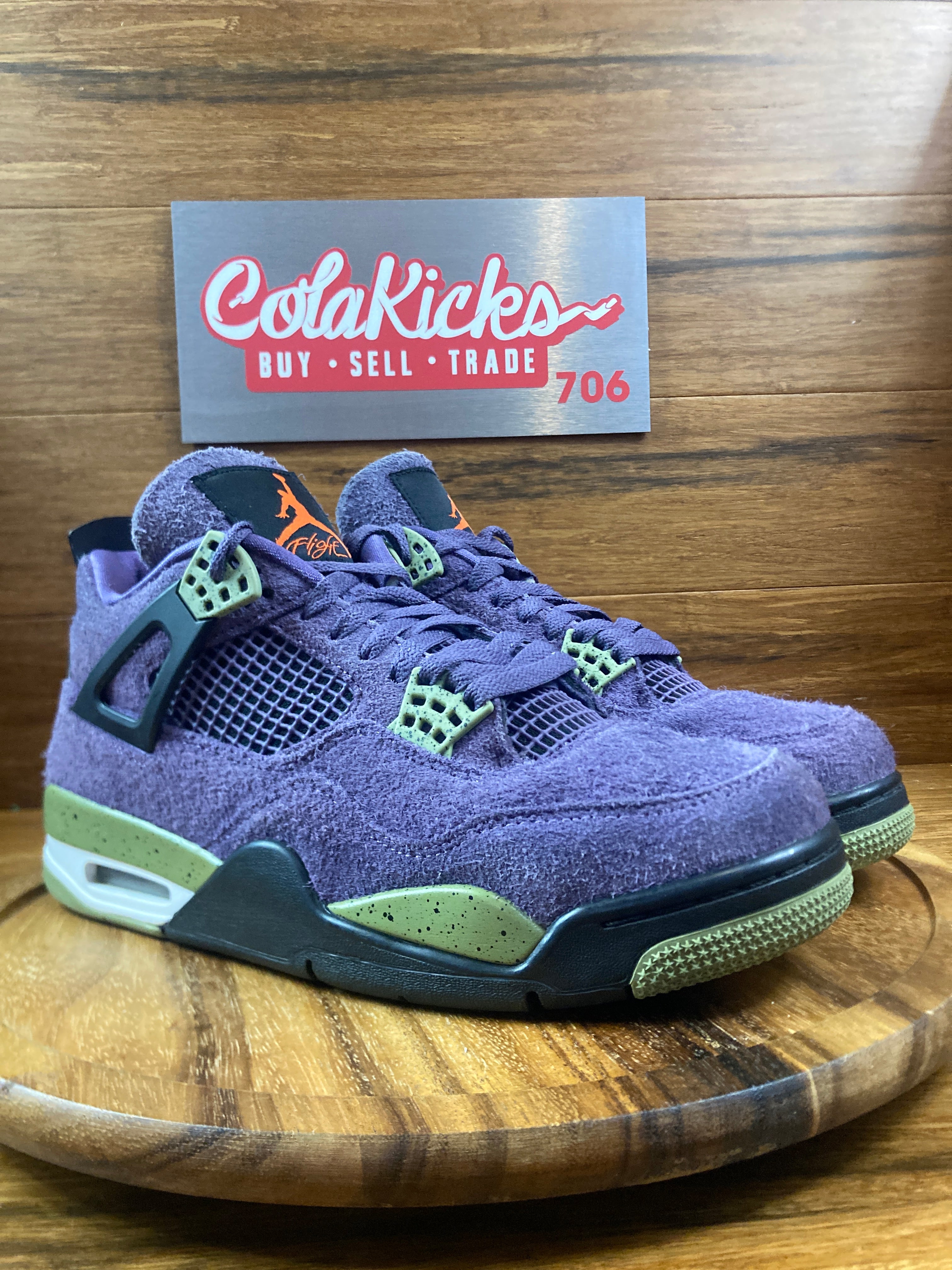 Jordan 4 Retro Canyon Purple (Women's)