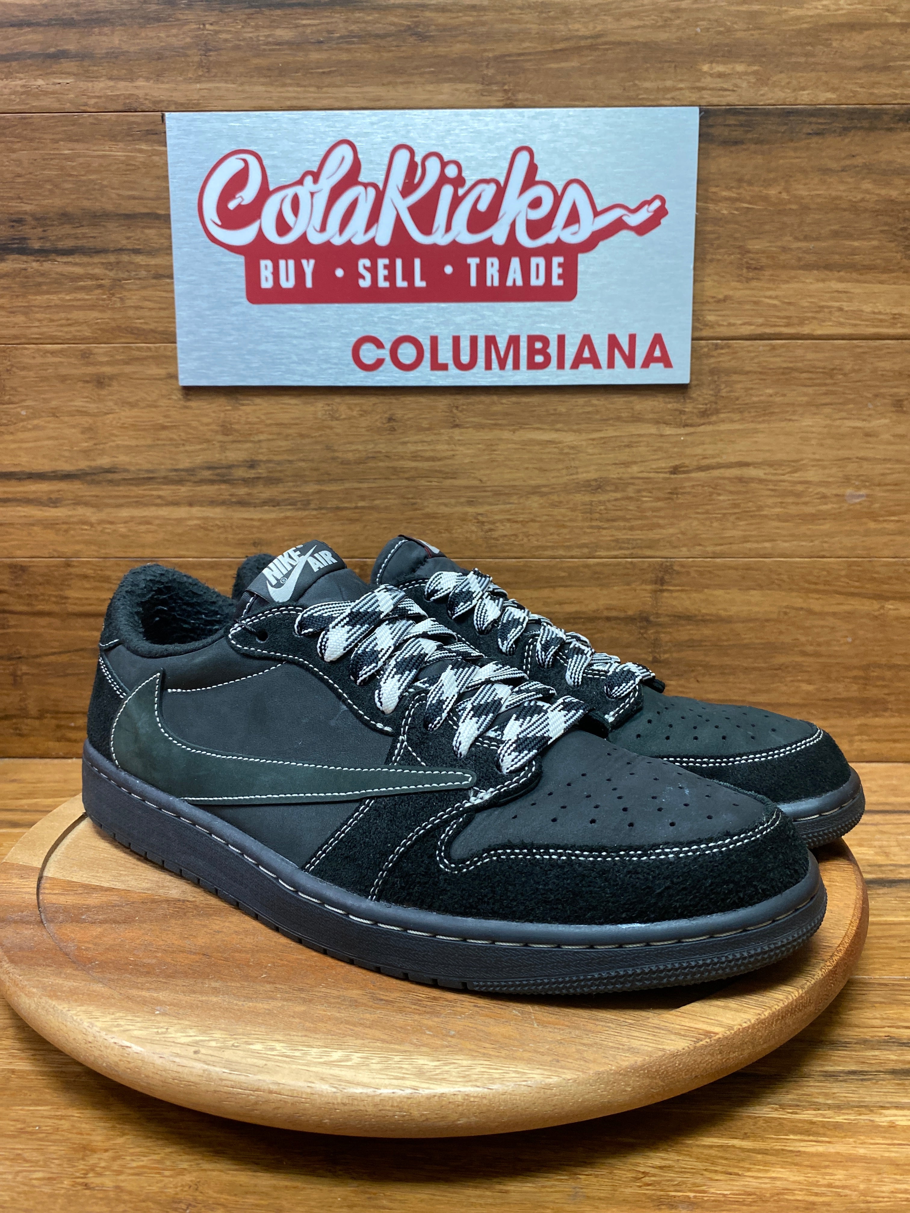 Jordan 1 Retro Low OG SP Travis Scott Black Phantom