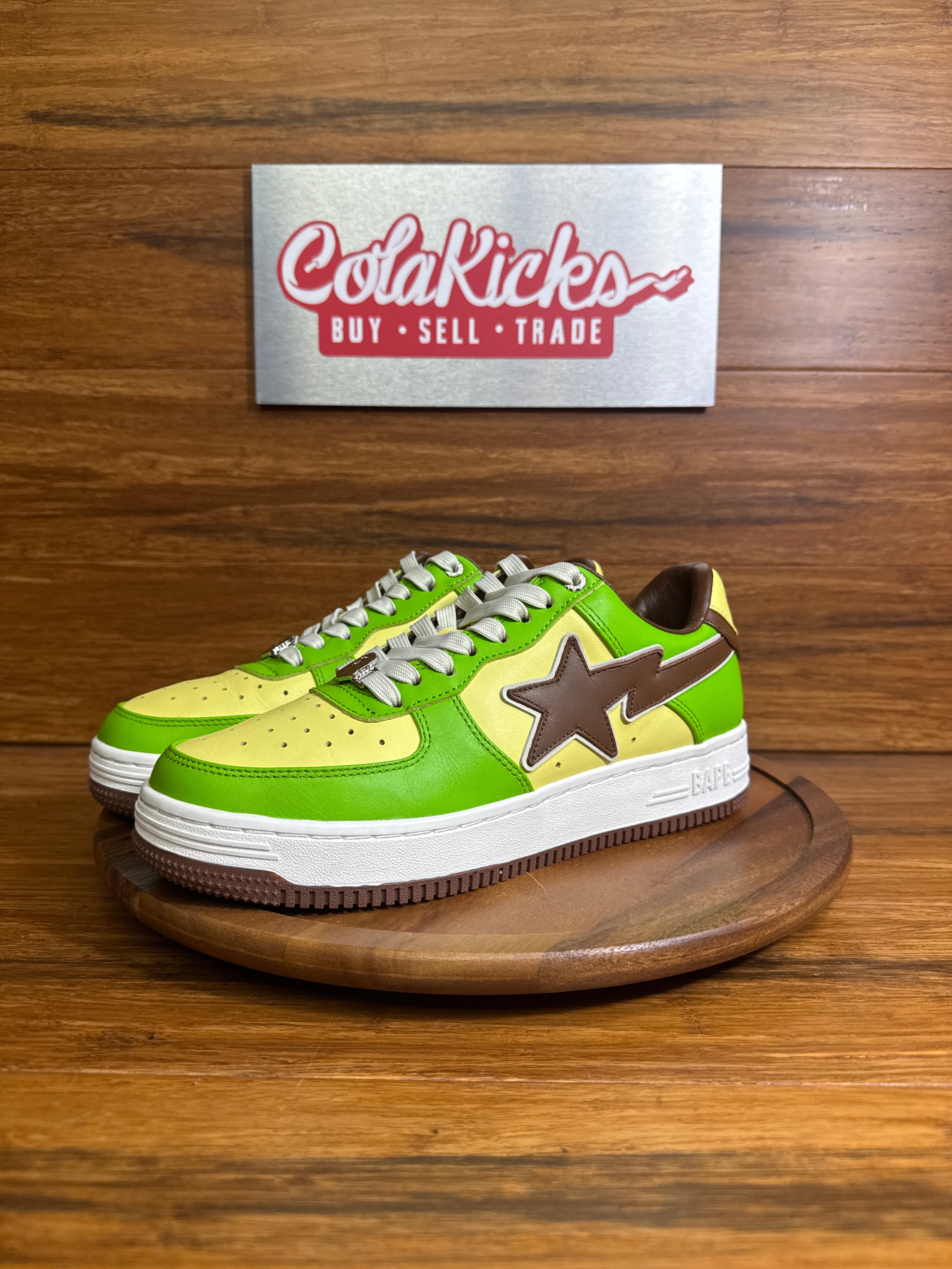BAPE Bapesta 'Green Brown' SSENSE Exclusive