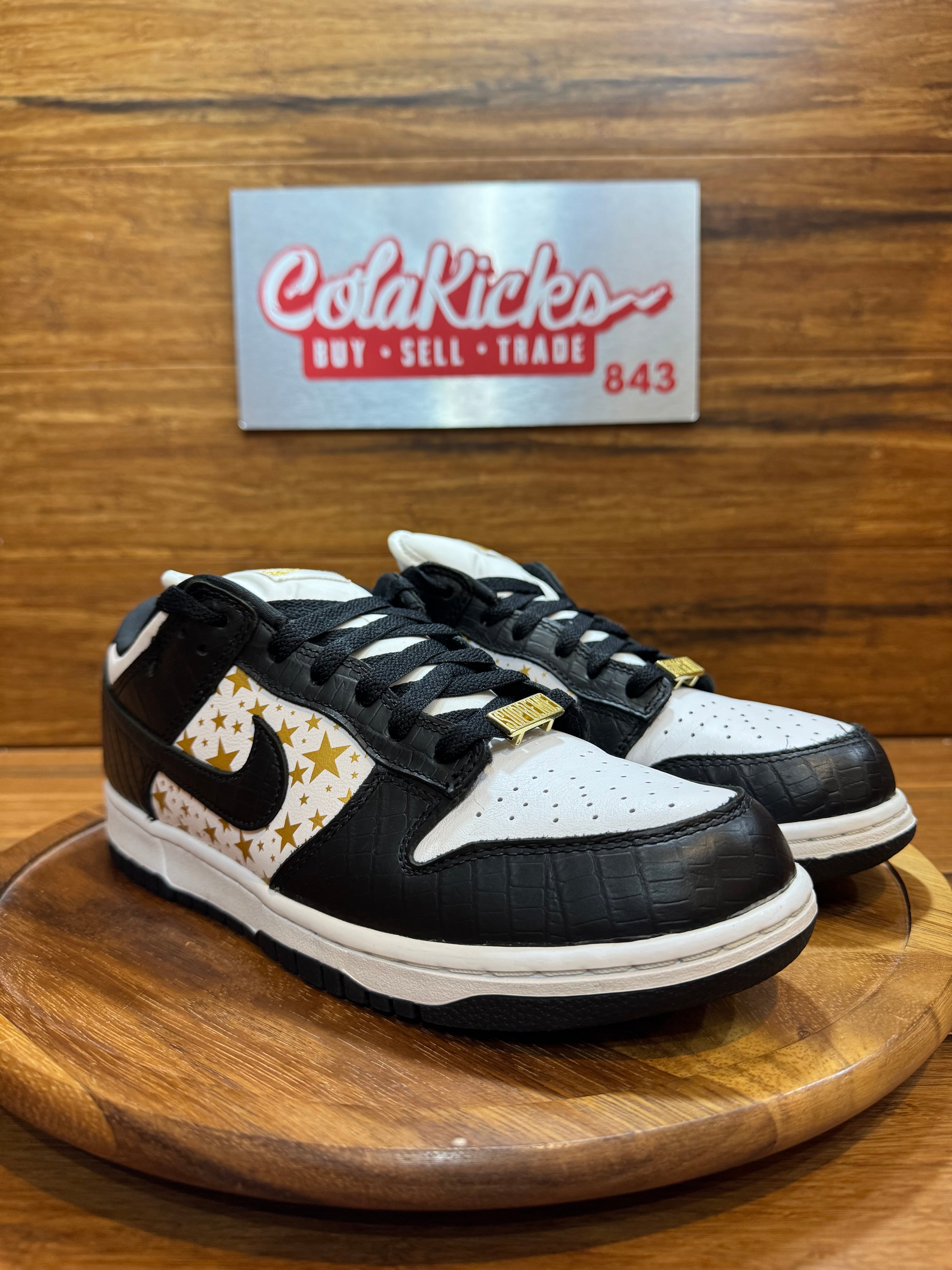 Nike SB Dunk Low Supreme Stars Black (2021)
