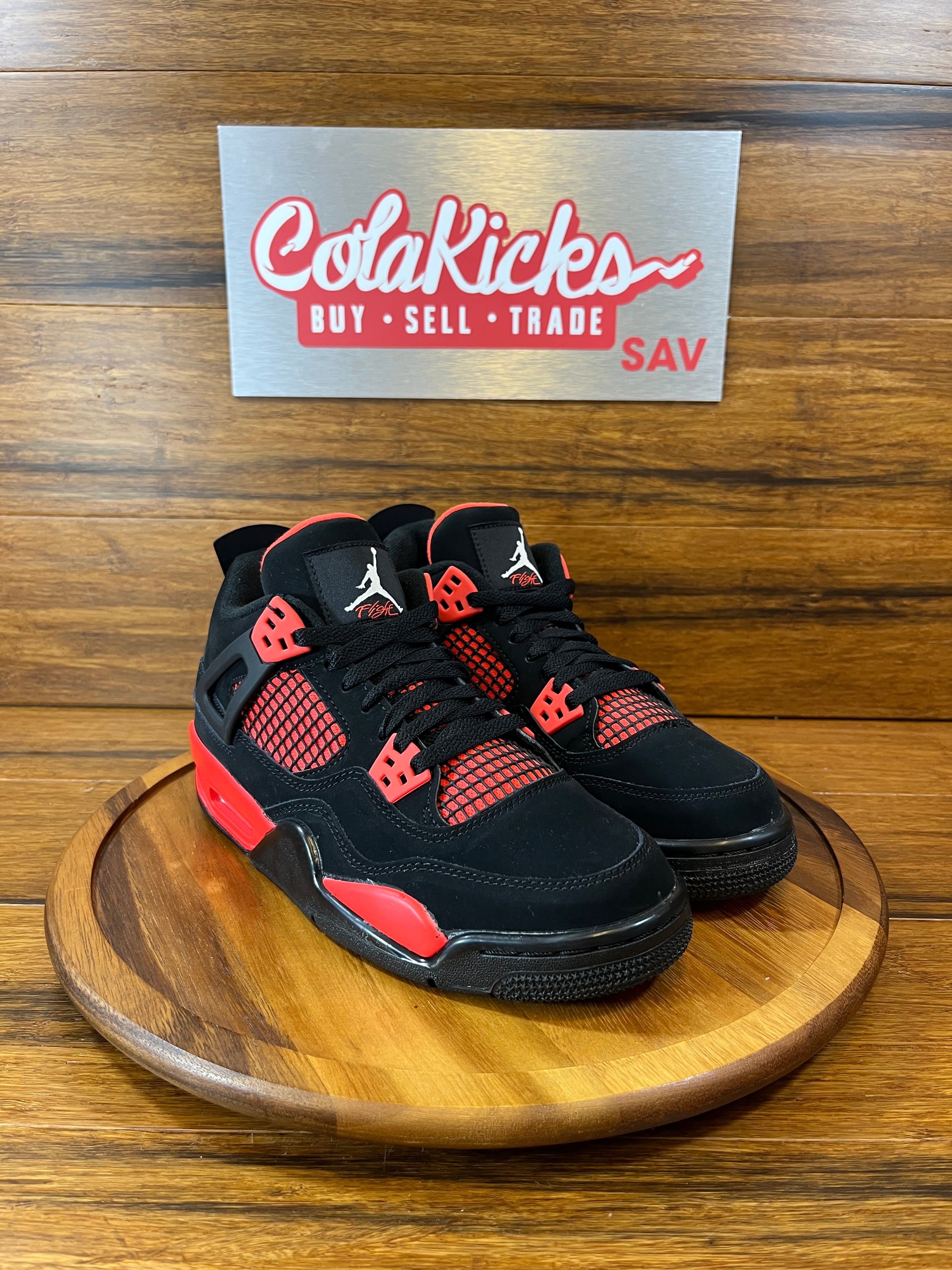 Jordan 4 Retro Red Thunder (GS)