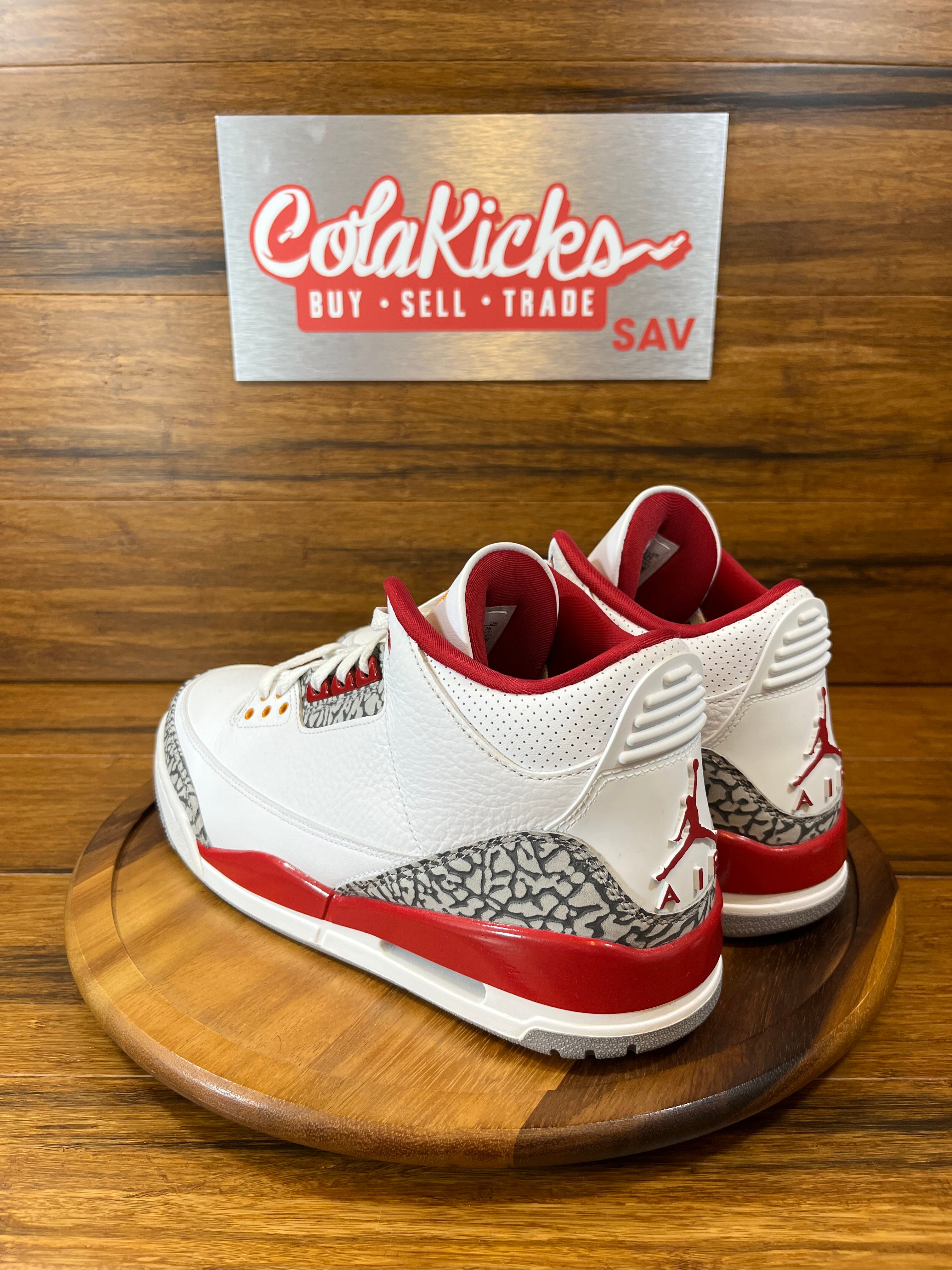 Jordan 3 Retro Cardinal Red
