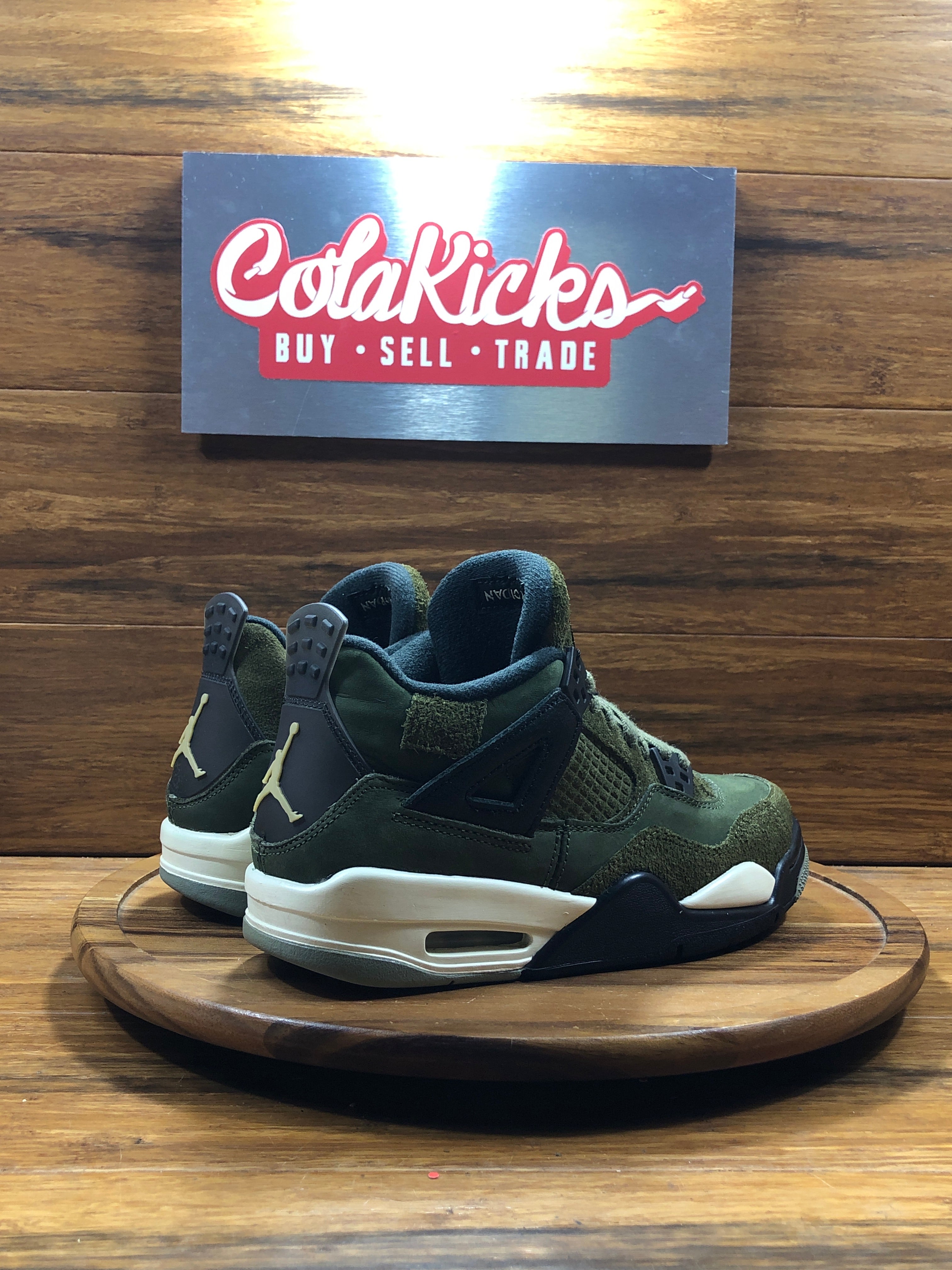 Jordan 4 Retro SE Craft Medium Olive (GS)