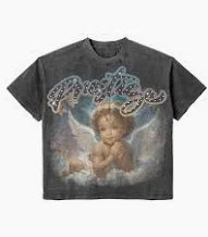 Prestige Angel Tee Black