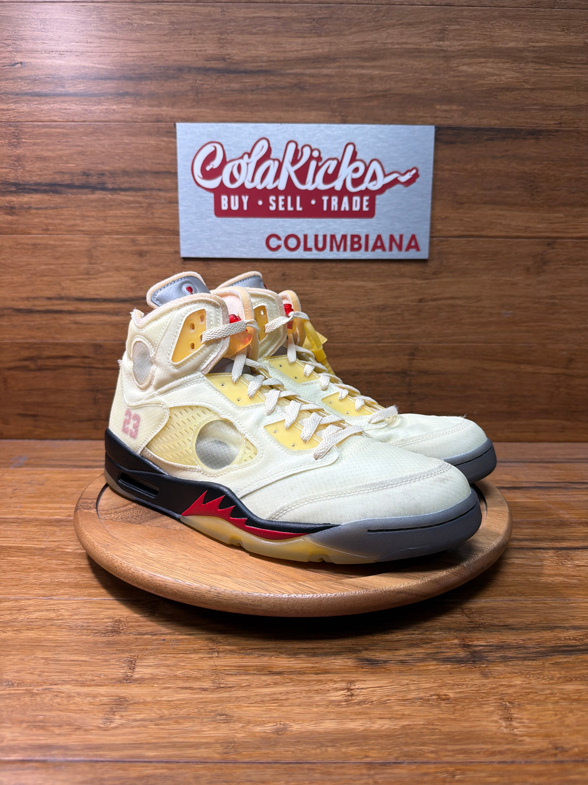 Jordan 5 Retro Off-White Sail
