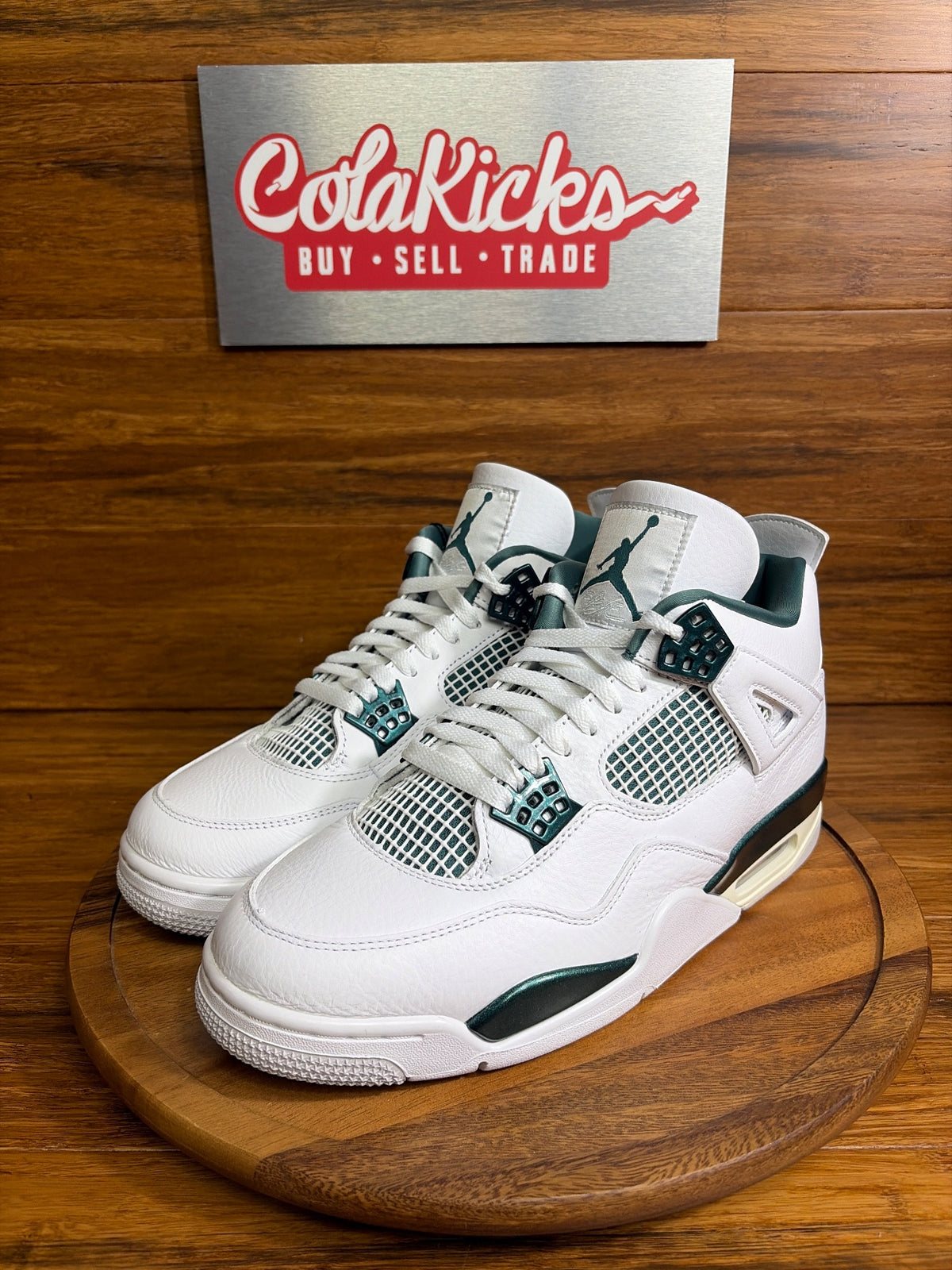 Jordan 4 Retro Oxidized Green