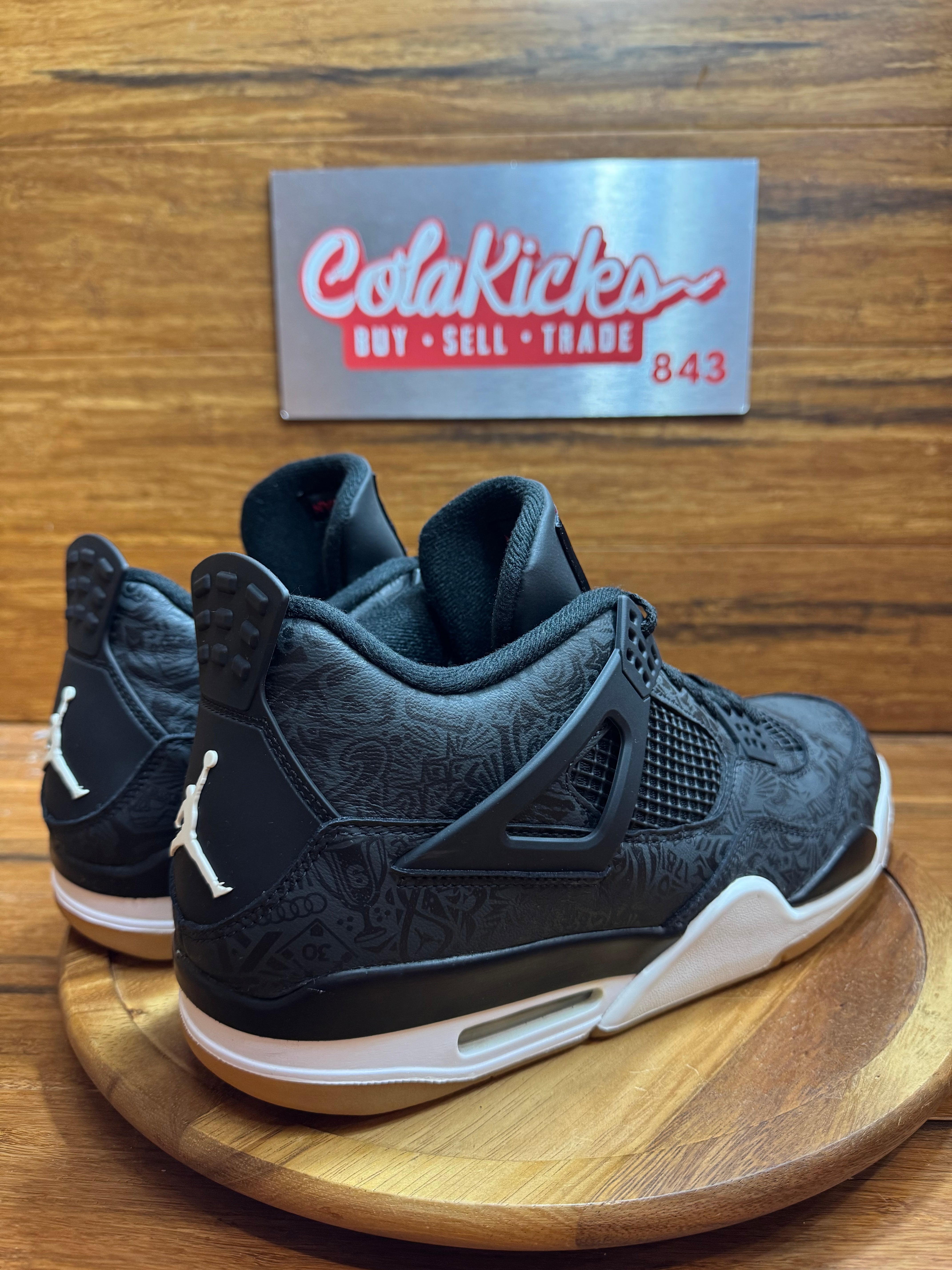 Jordan 4 Retro Laser Black Gum