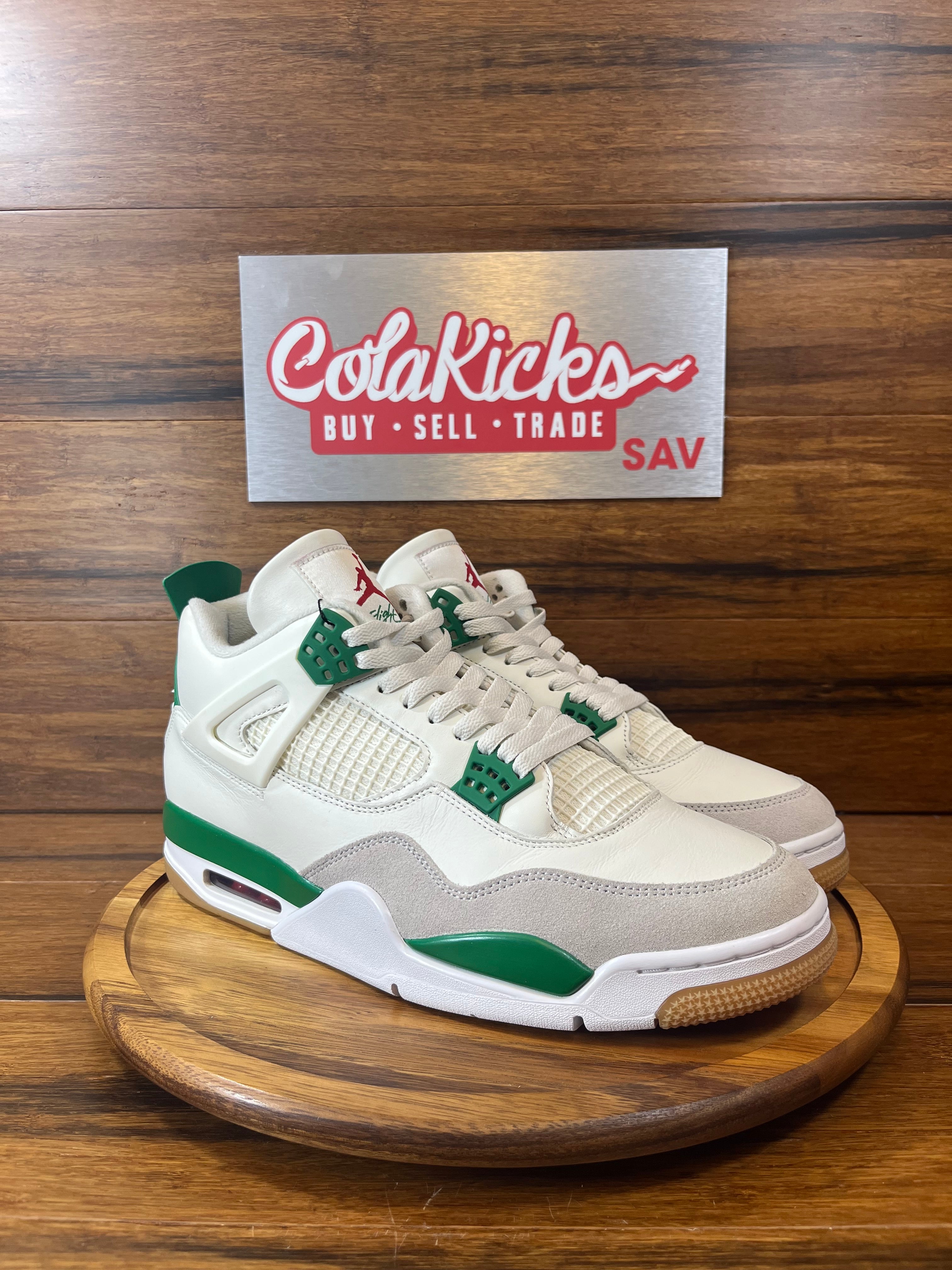 Jordan 4 Retro SB Pine Green