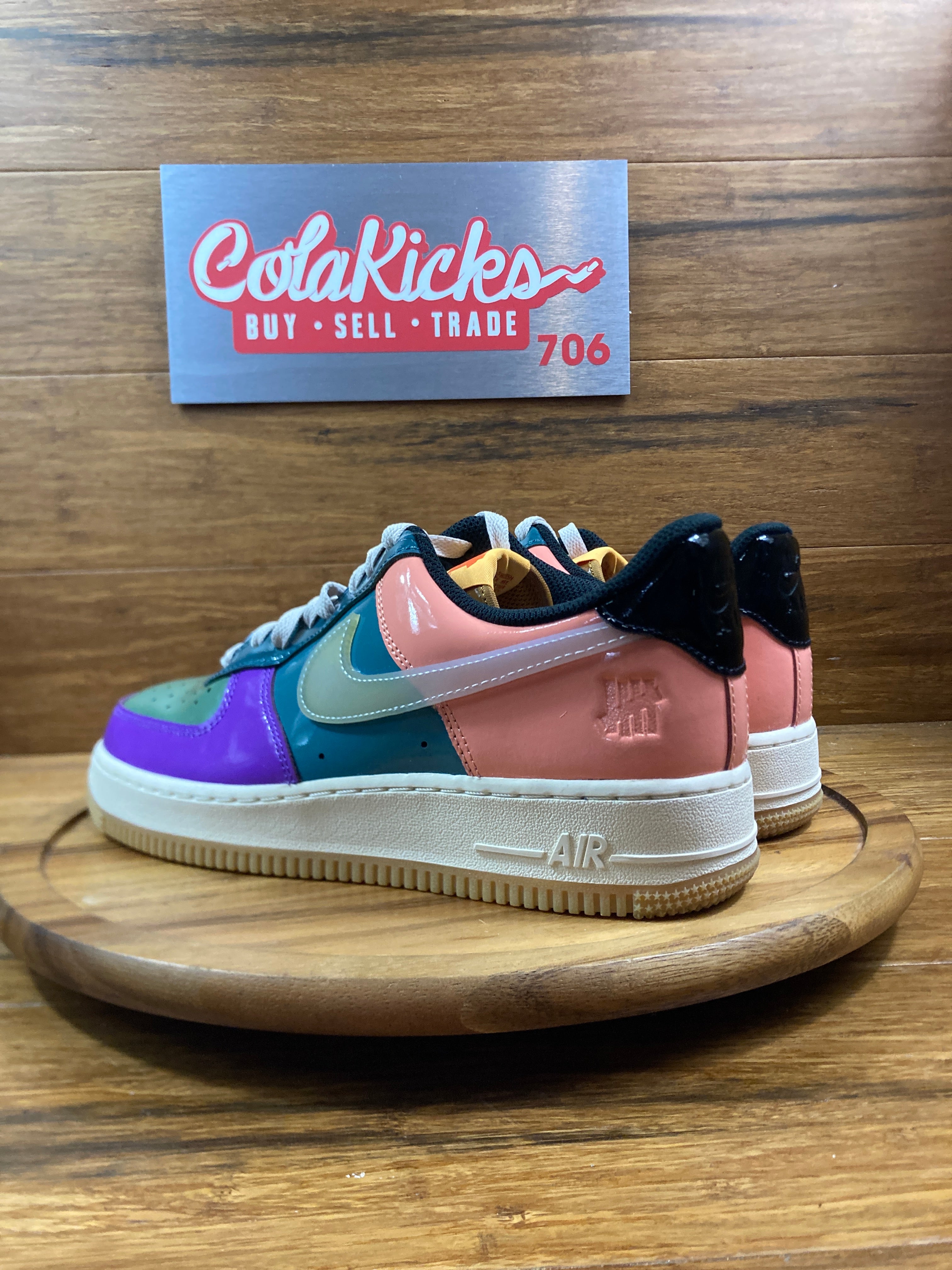 Nike Air Force 1 Low SP Undefeated Multi-Patent Wild Berry