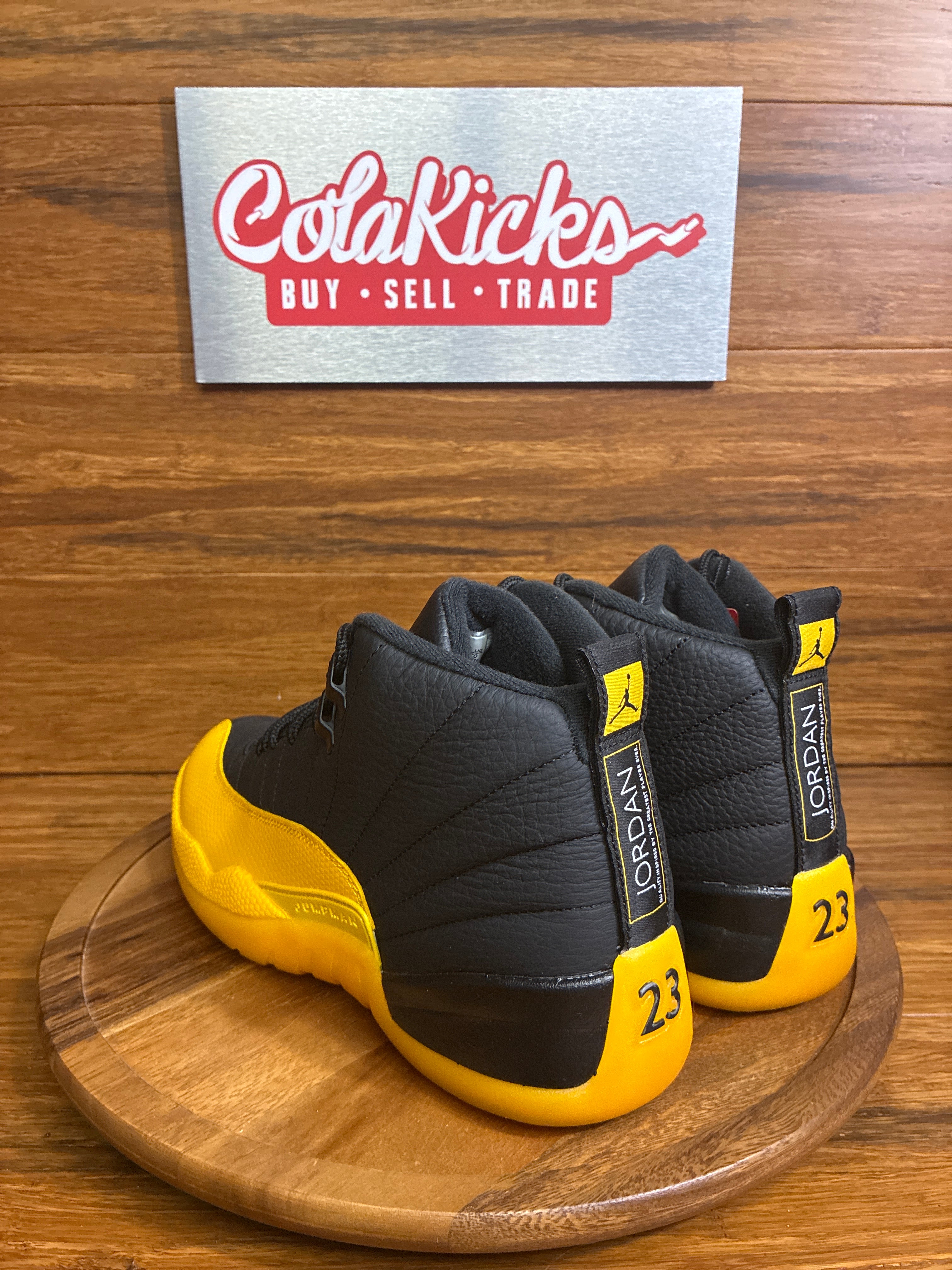 Jordan 12 Retro Black University Gold