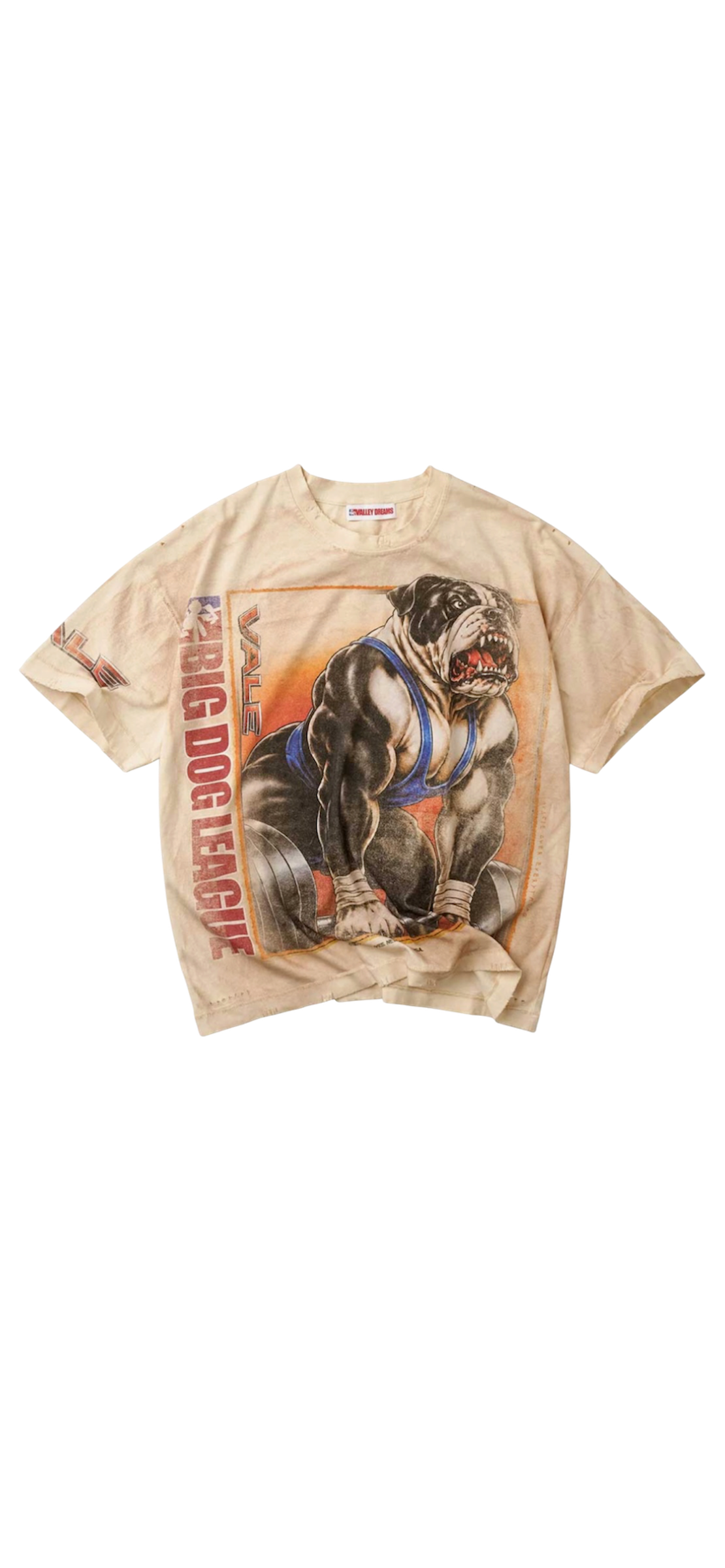 Vale Heavyweight Tee Cream
