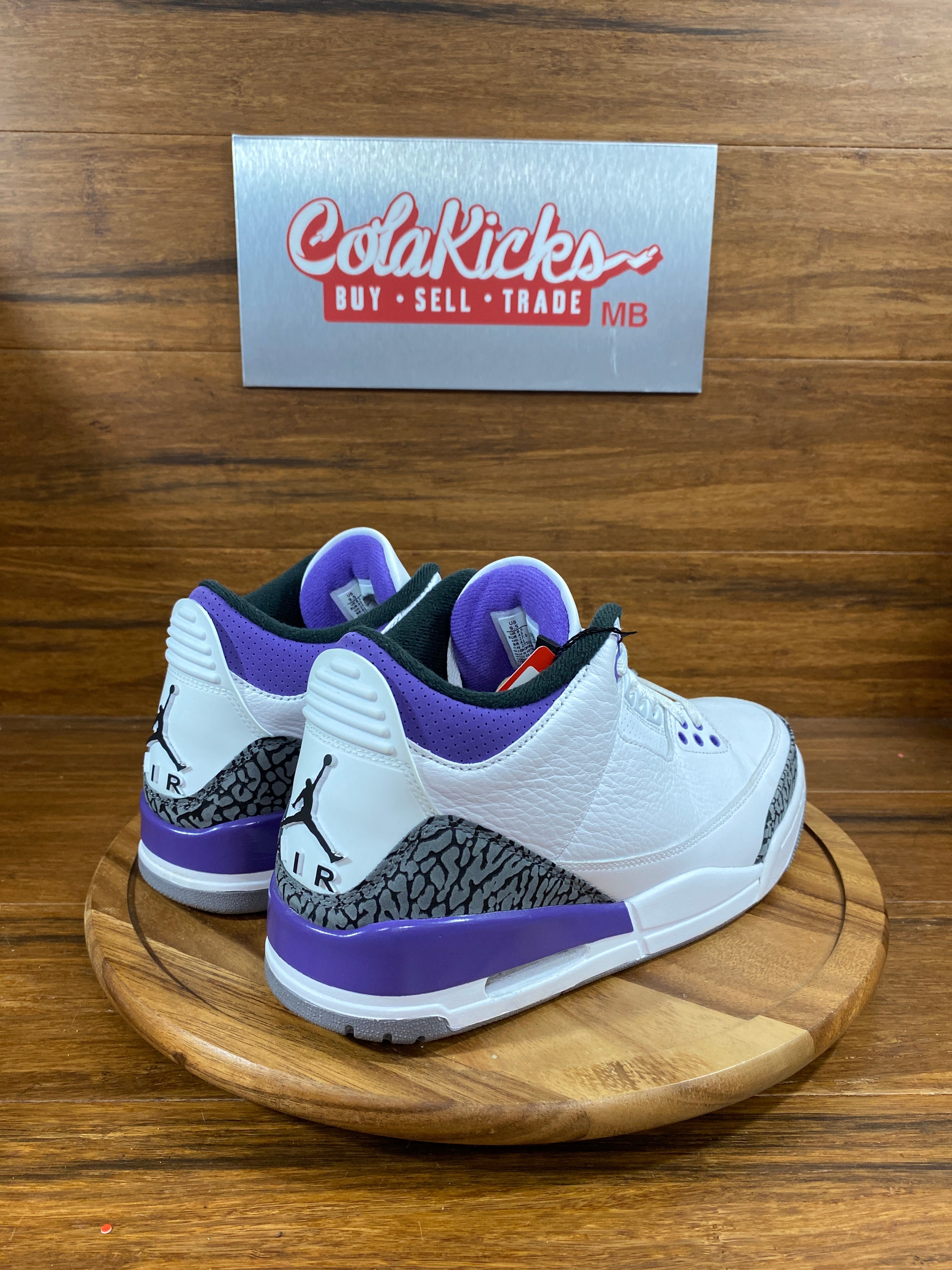 Jordan 3 Retro Dark Iris